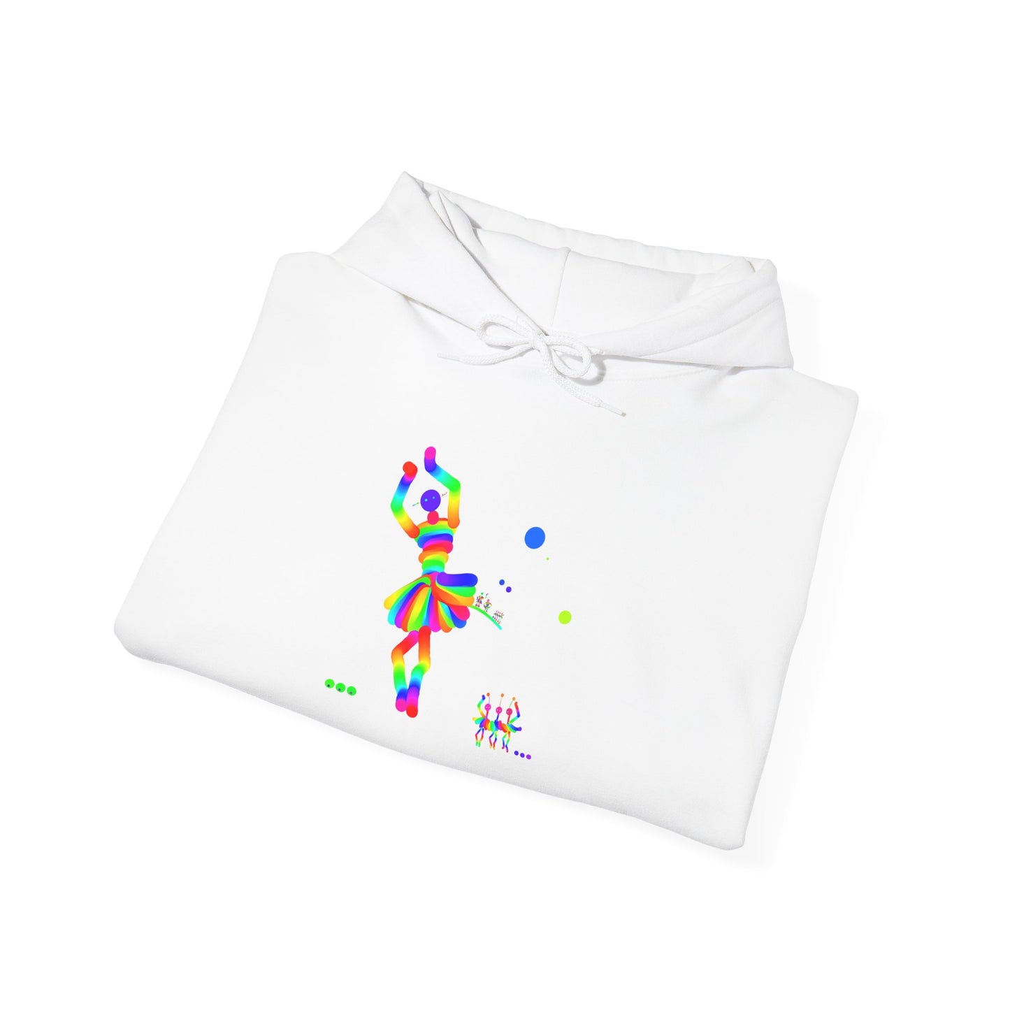 Martian Ballerina / Unisex Heavy Blend™ Hooded Sweatshirt