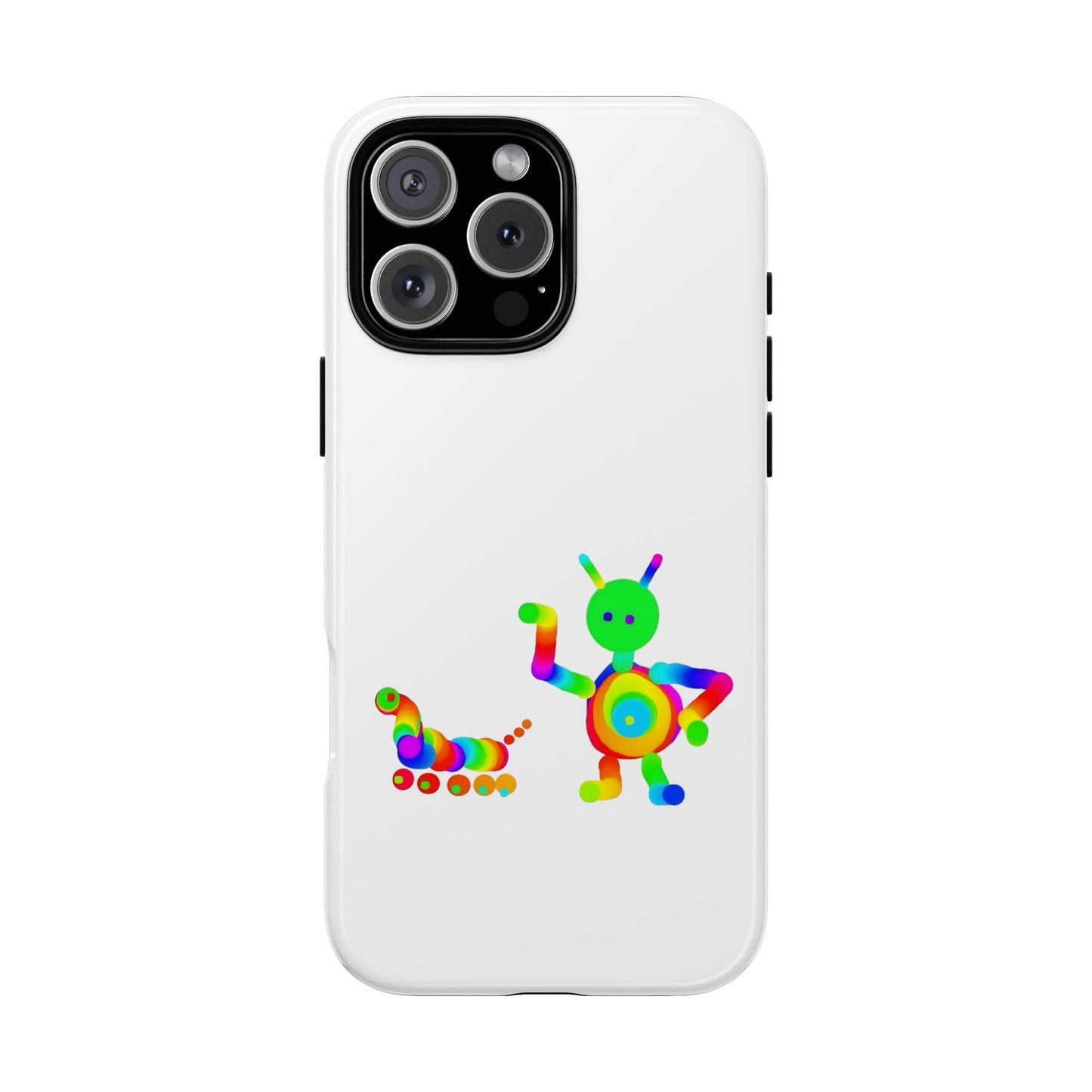 Martian with 5 Wheeled Friend / Phone Cases