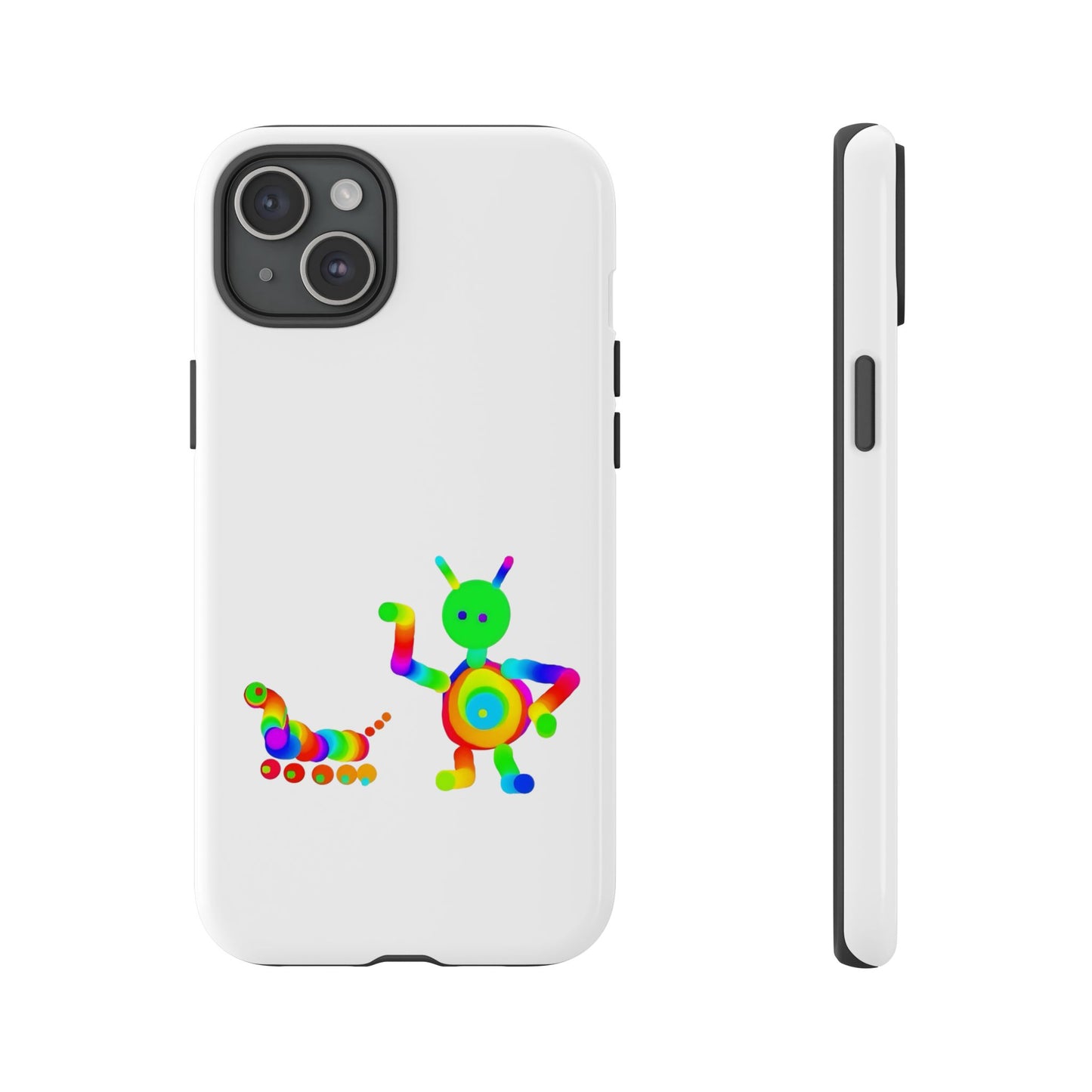 Martian with 5 Wheeled Friend / Phone Cases
