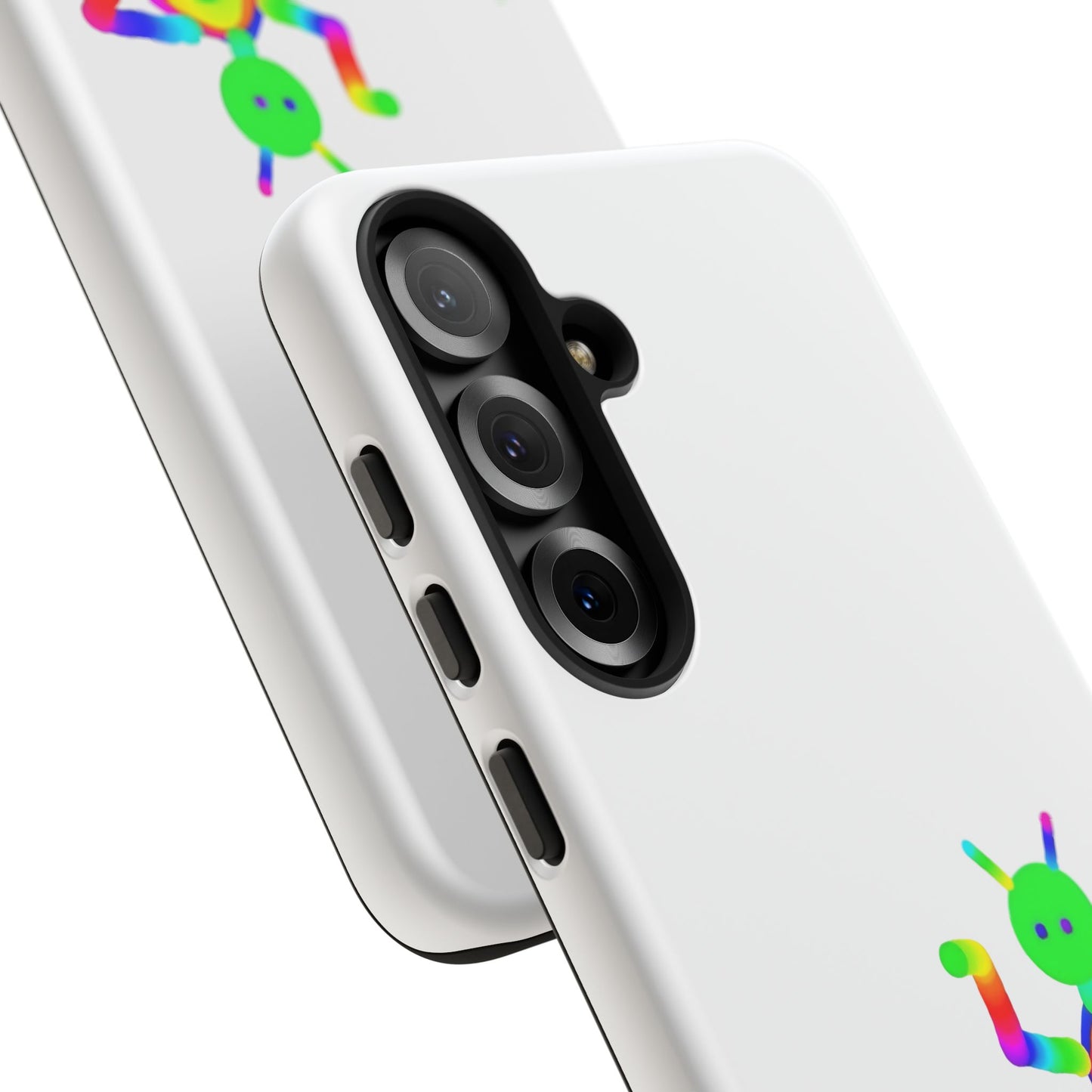 Martian with 5 Wheeled Friend / Phone Cases