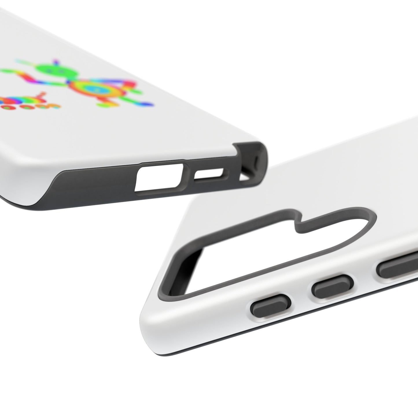 Martian with 5 Wheeled Friend / Phone Cases
