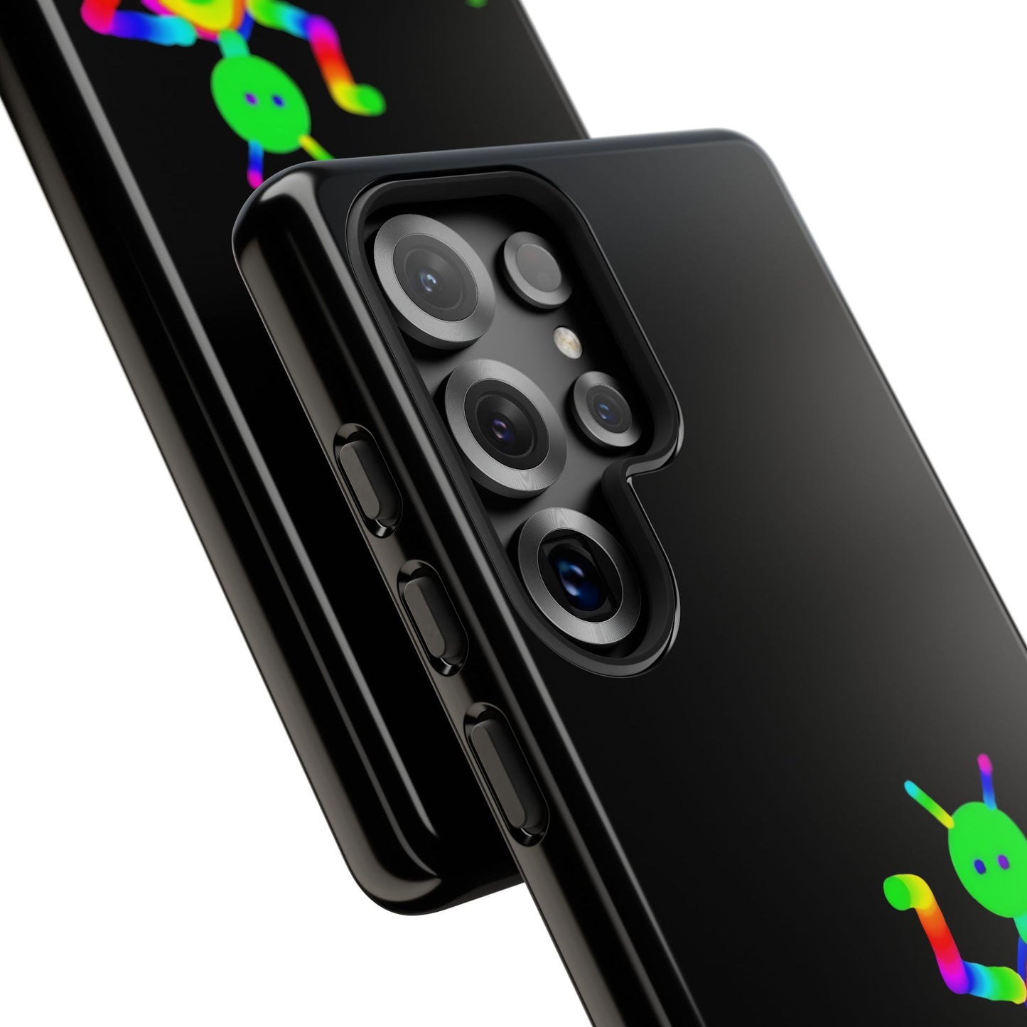 Martian with 5 Wheeled Friend / Phone Cases