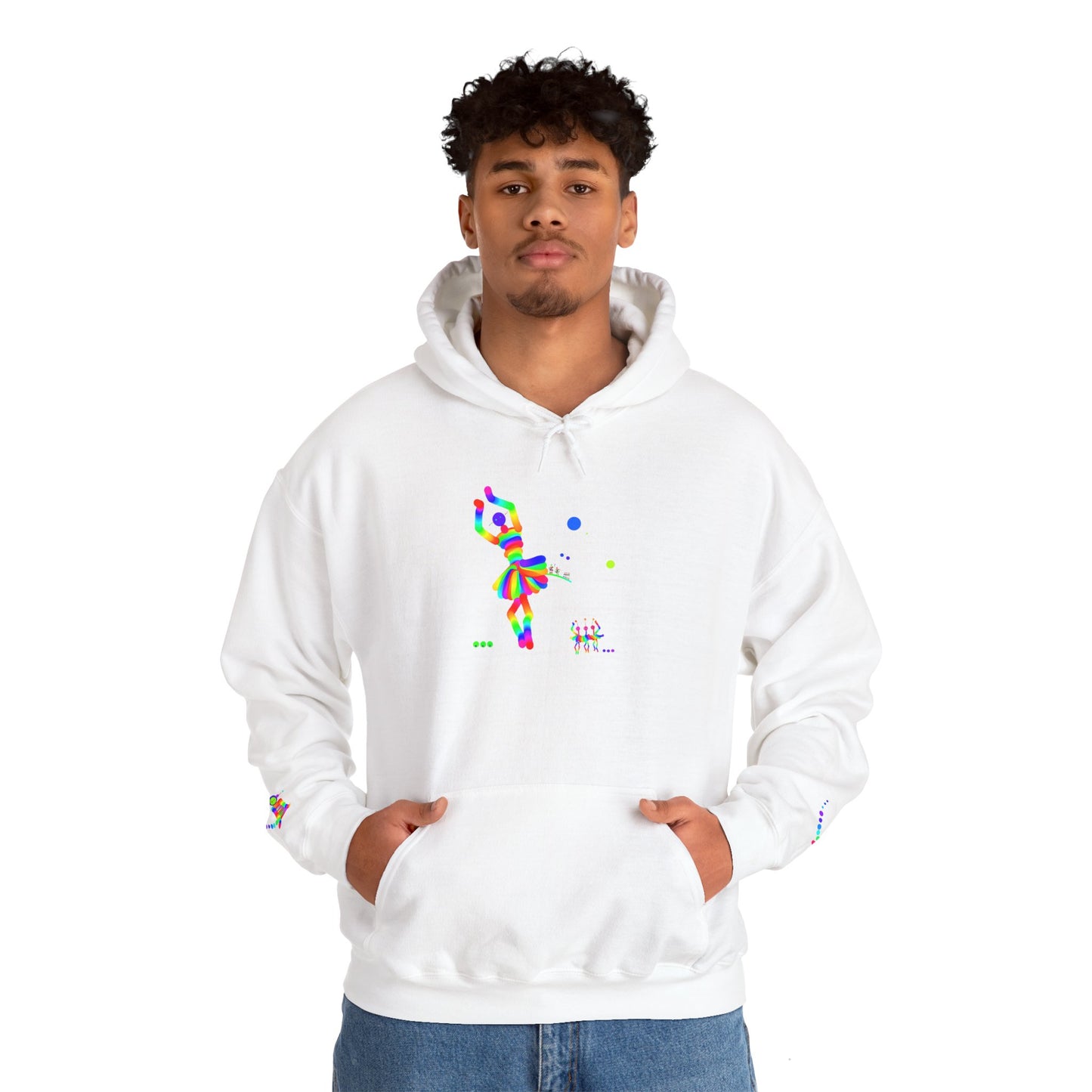 Martian Ballerina / Unisex Heavy Blend™ Hooded Sweatshirt