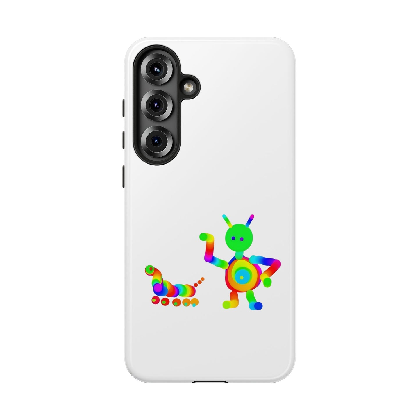 Martian with 5 Wheeled Friend / Phone Cases