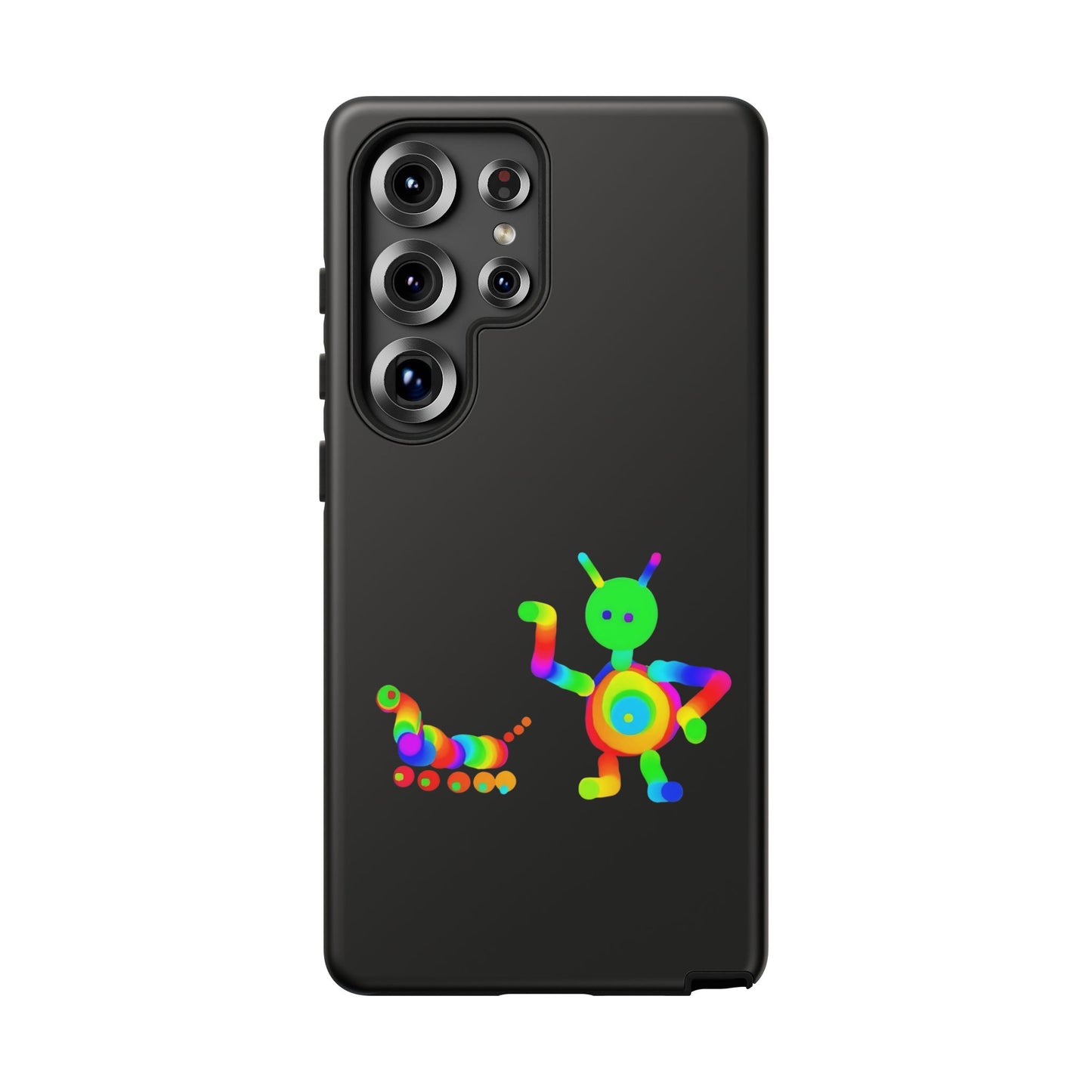 Martian with 5 Wheeled Friend / Phone Cases