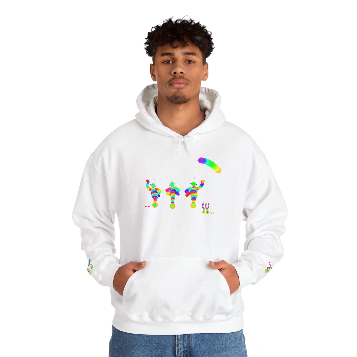 One Wheel Martians / Unisex Heavy Blend™ Hooded Sweatshirt