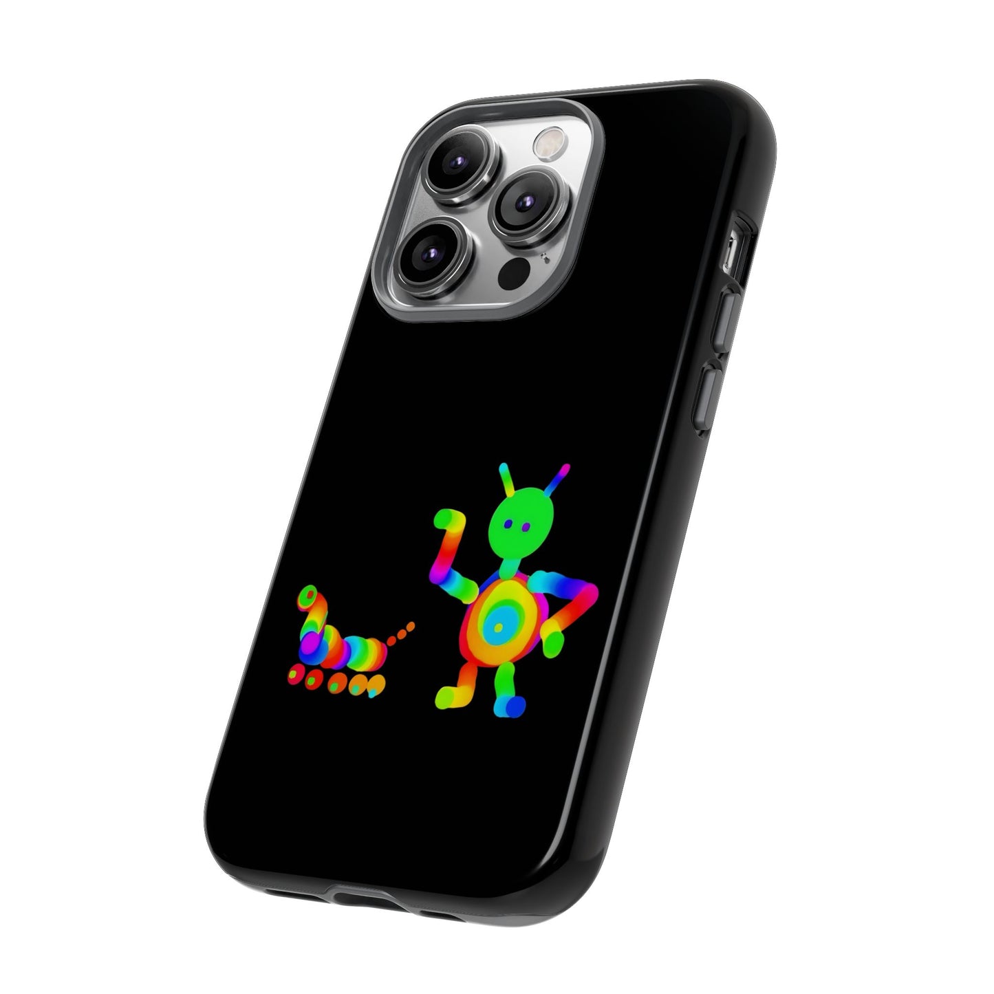 Martian with 5 Wheeled Friend / Phone Cases