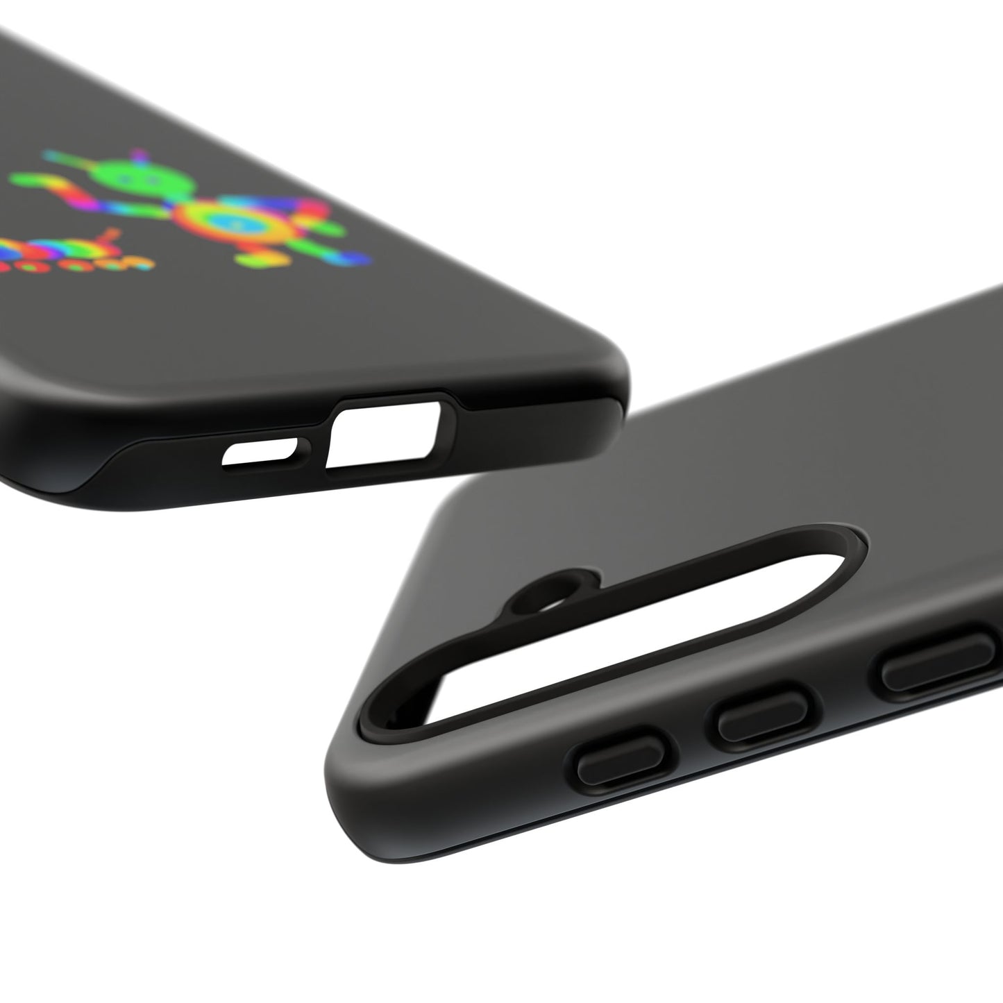 Martian with 5 Wheeled Friend / Phone Cases