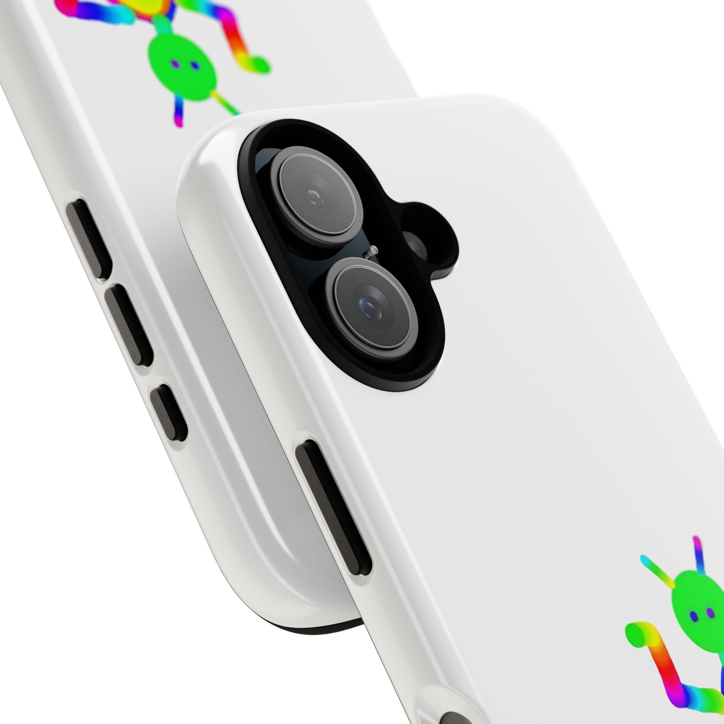 Martian with 5 Wheeled Friend / Phone Cases