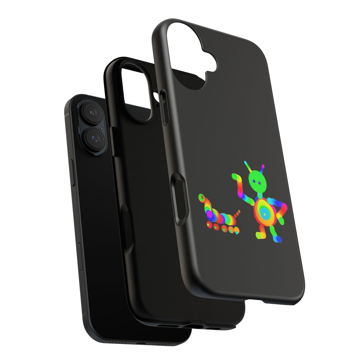 Martian with 5 Wheeled Friend / Phone Cases