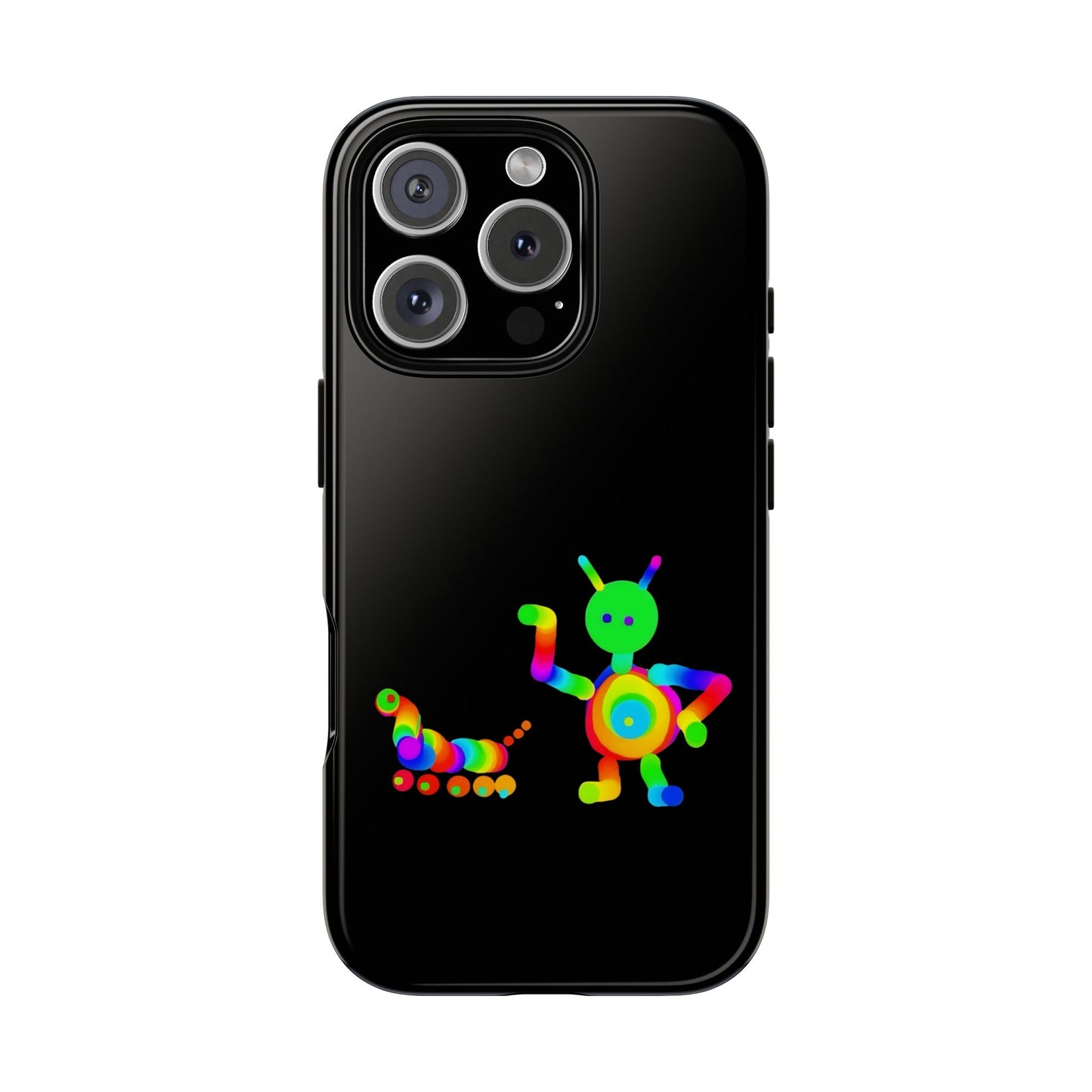 Martian with 5 Wheeled Friend / Phone Cases
