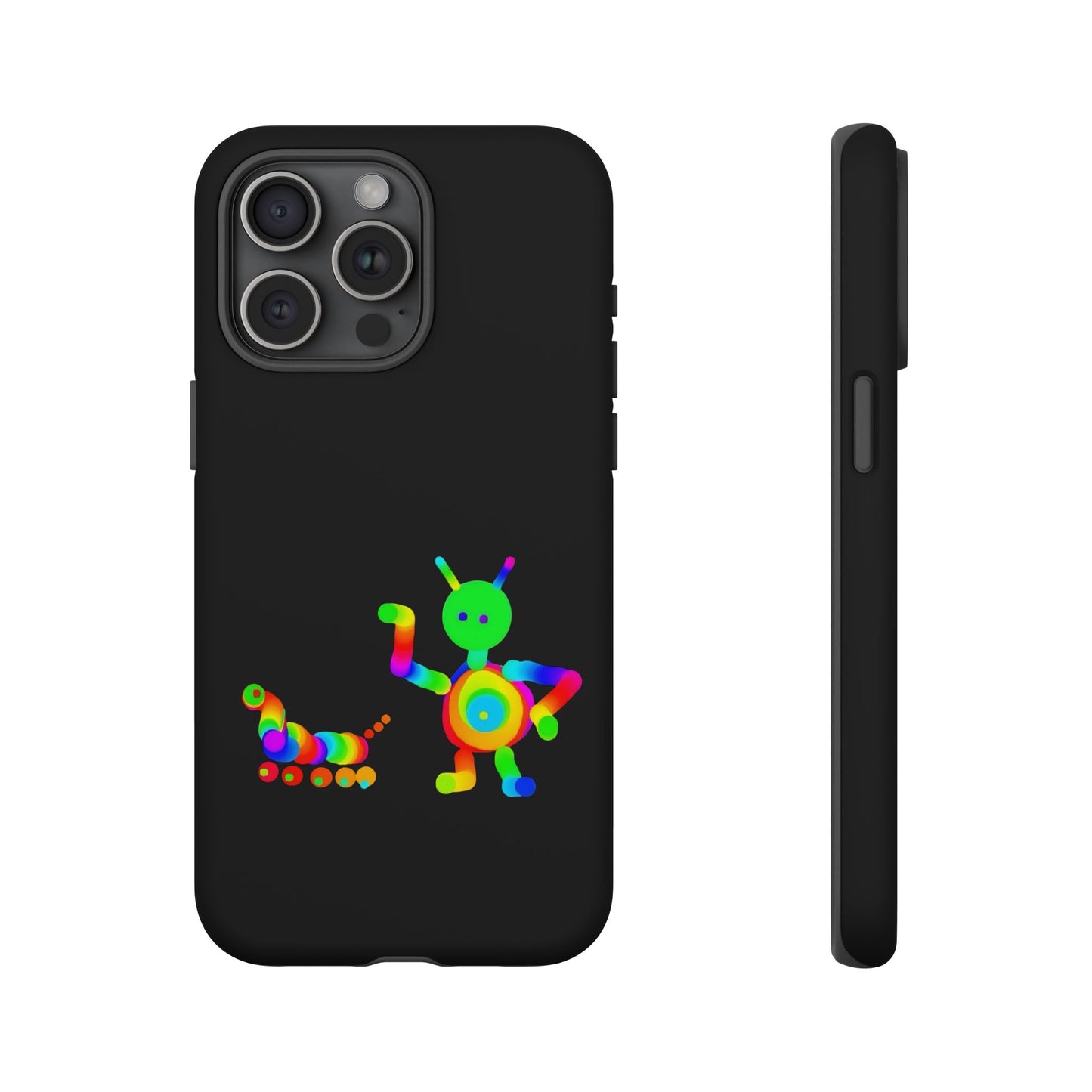 Martian with 5 Wheeled Friend / Phone Cases