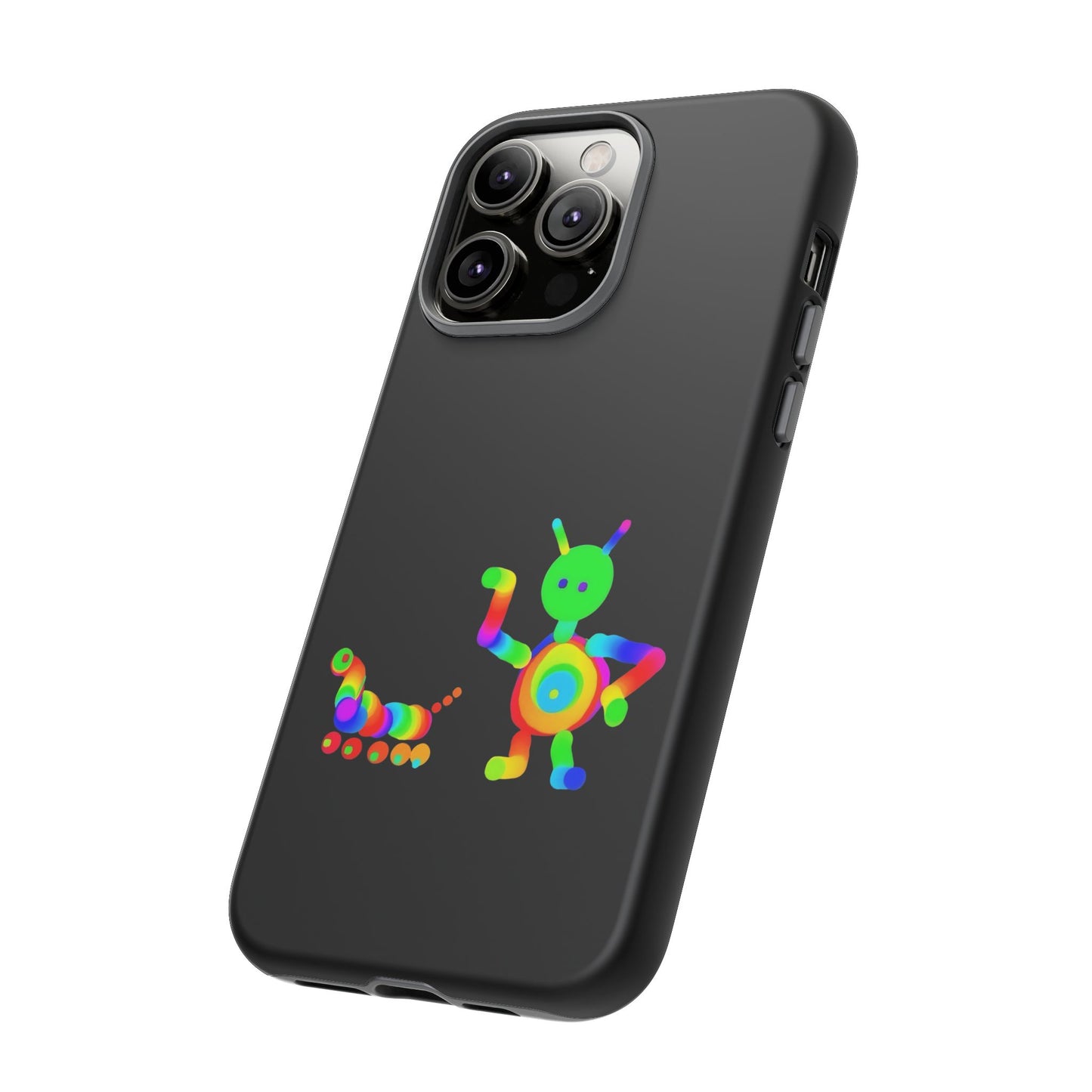 Martian with 5 Wheeled Friend / Phone Cases