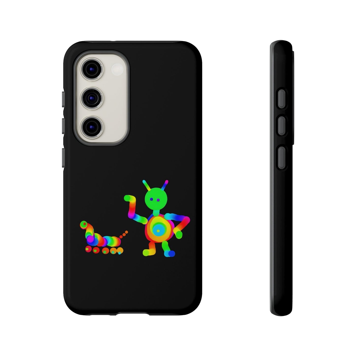 Martian with 5 Wheeled Friend / Phone Cases