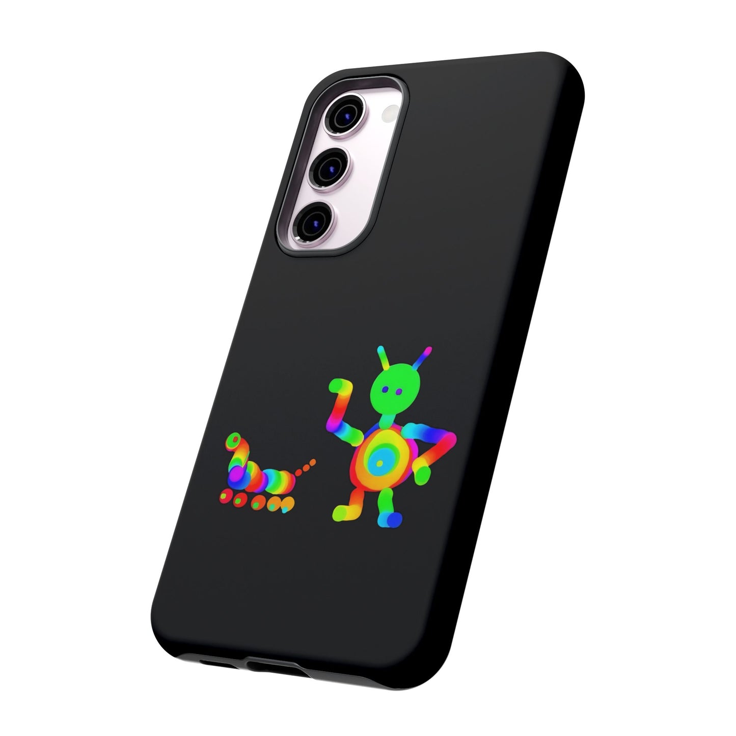 Martian with 5 Wheeled Friend / Phone Cases