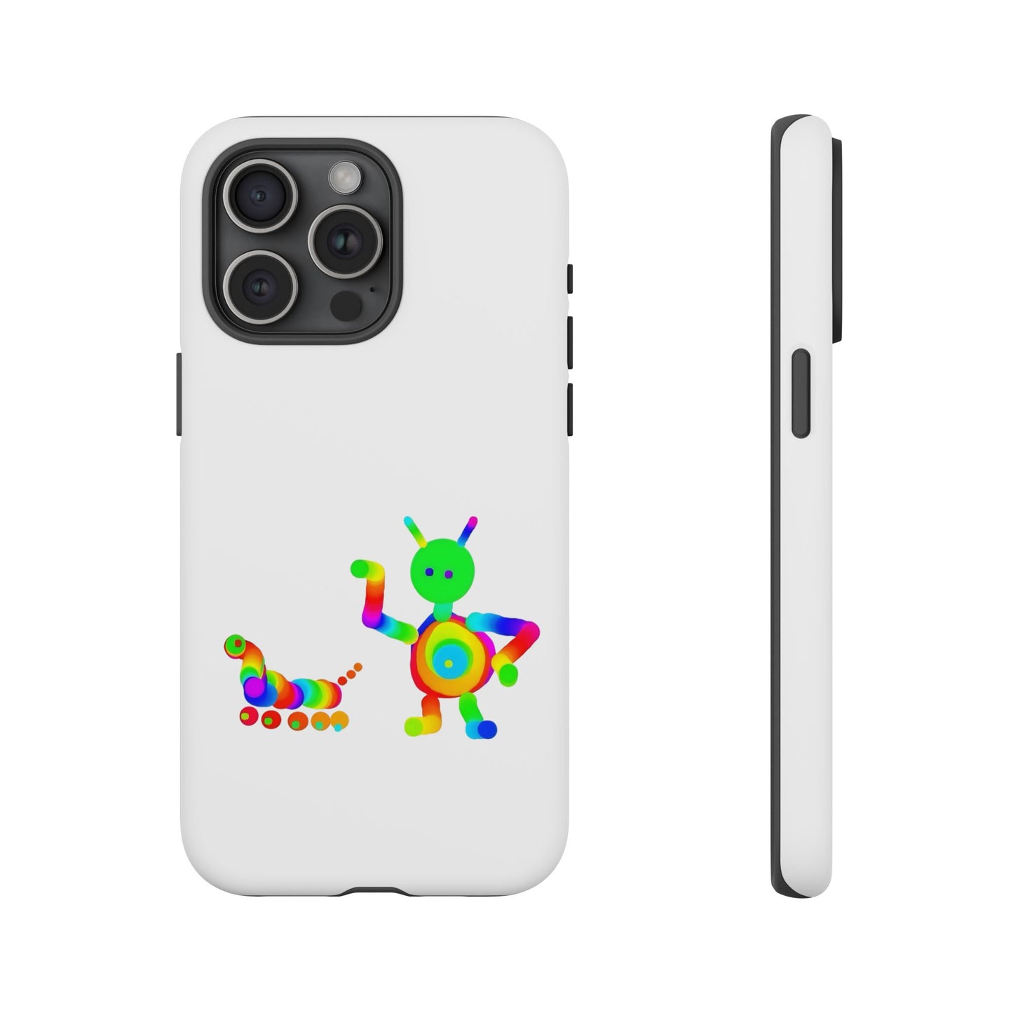 Martian with 5 Wheeled Friend / Phone Cases