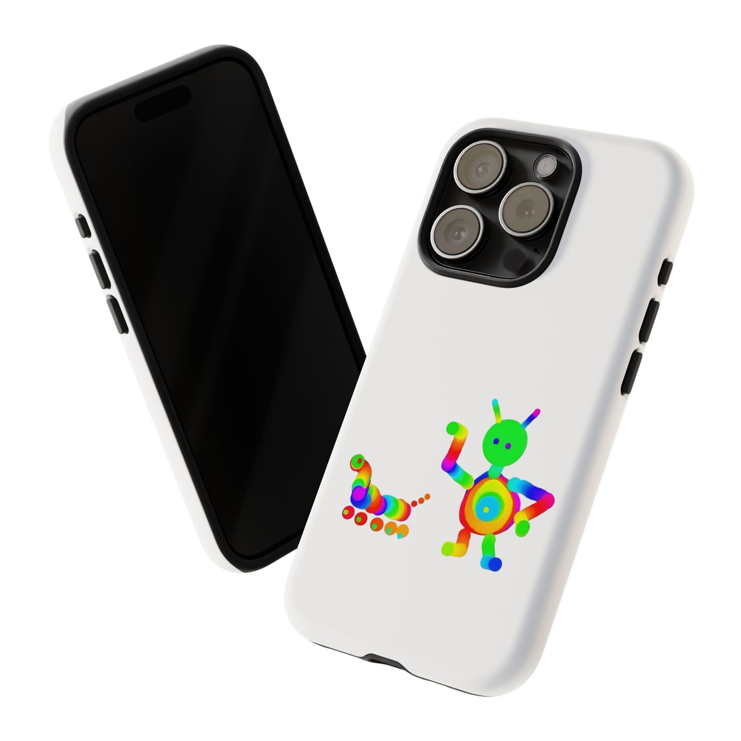 Martian with 5 Wheeled Friend / Phone Cases