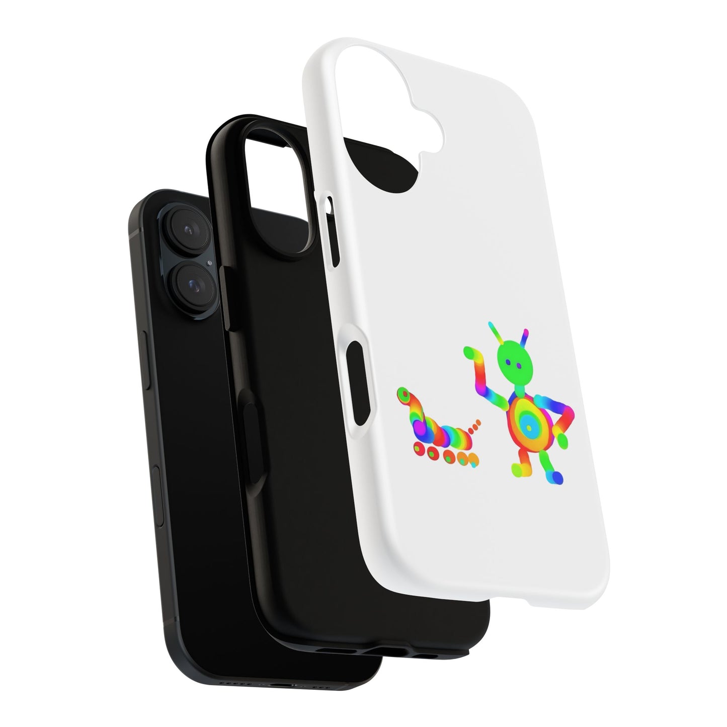 Martian with 5 Wheeled Friend / Phone Cases