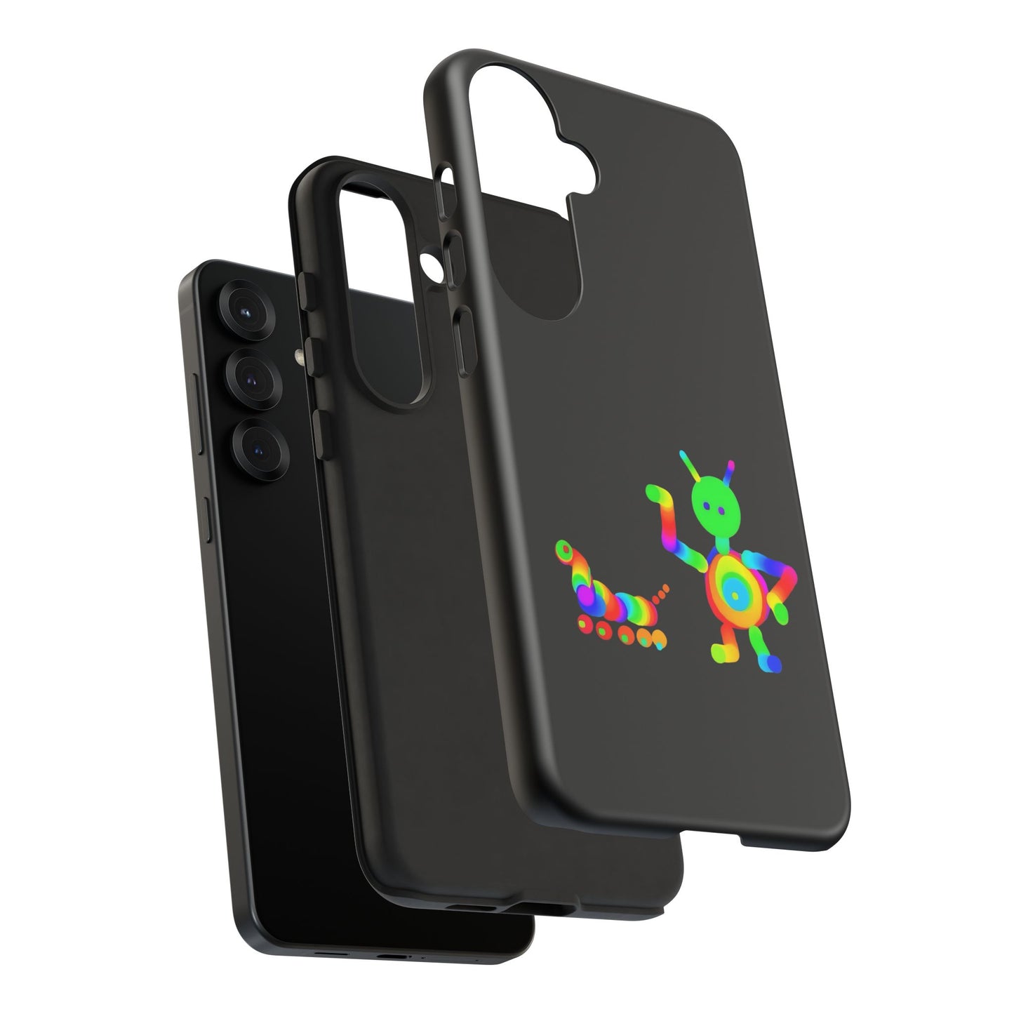 Martian with 5 Wheeled Friend / Phone Cases