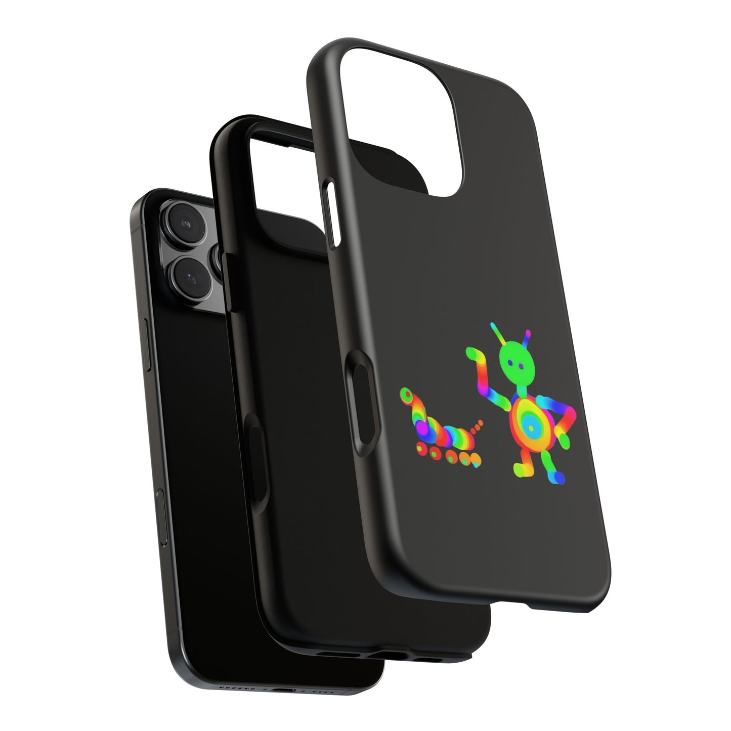 Martian with 5 Wheeled Friend / Phone Cases