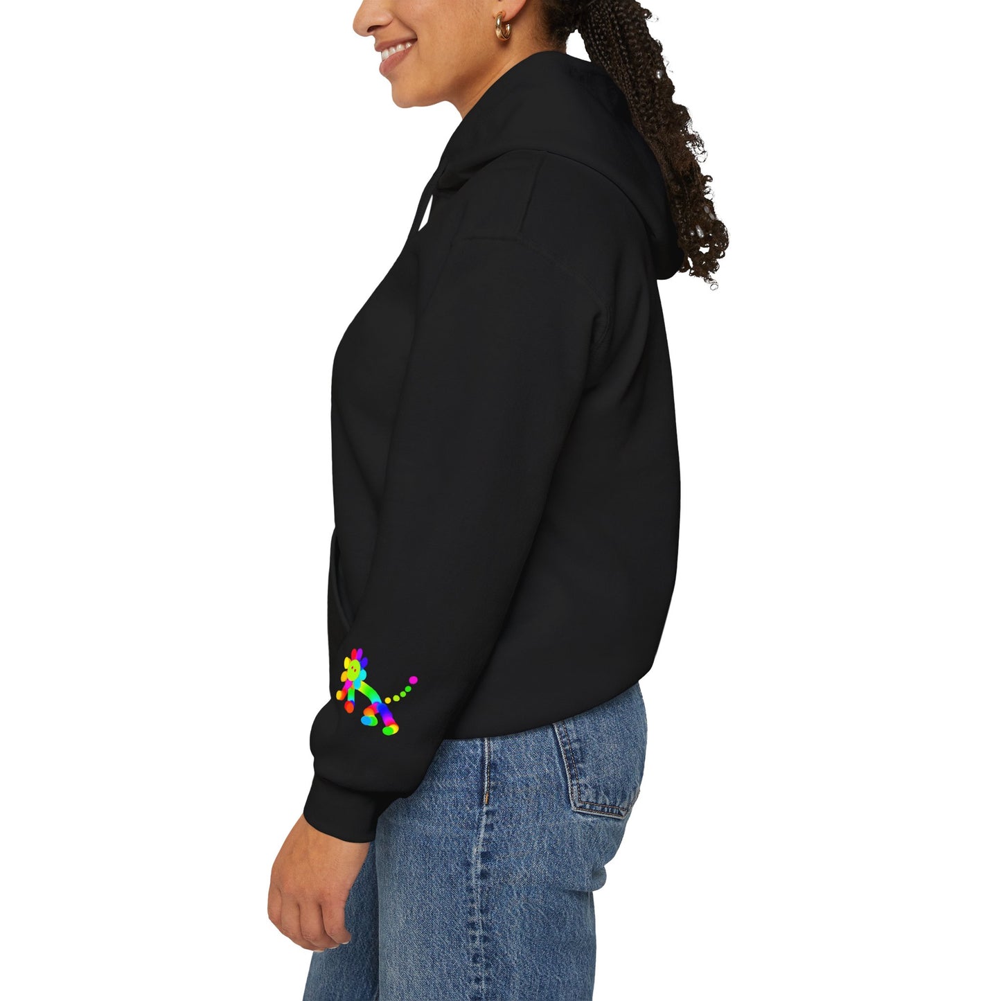 Animal Martian with Friend/ Unisex Heavy Blend™ Hooded Sweatshirt