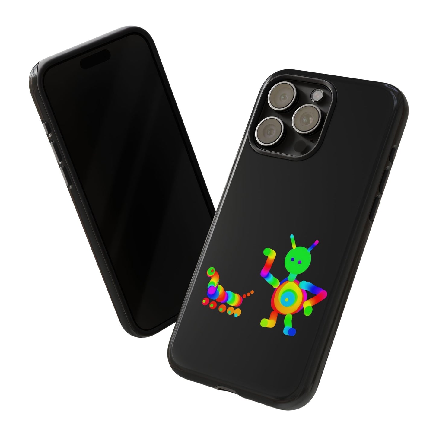 Martian with 5 Wheeled Friend / Phone Cases