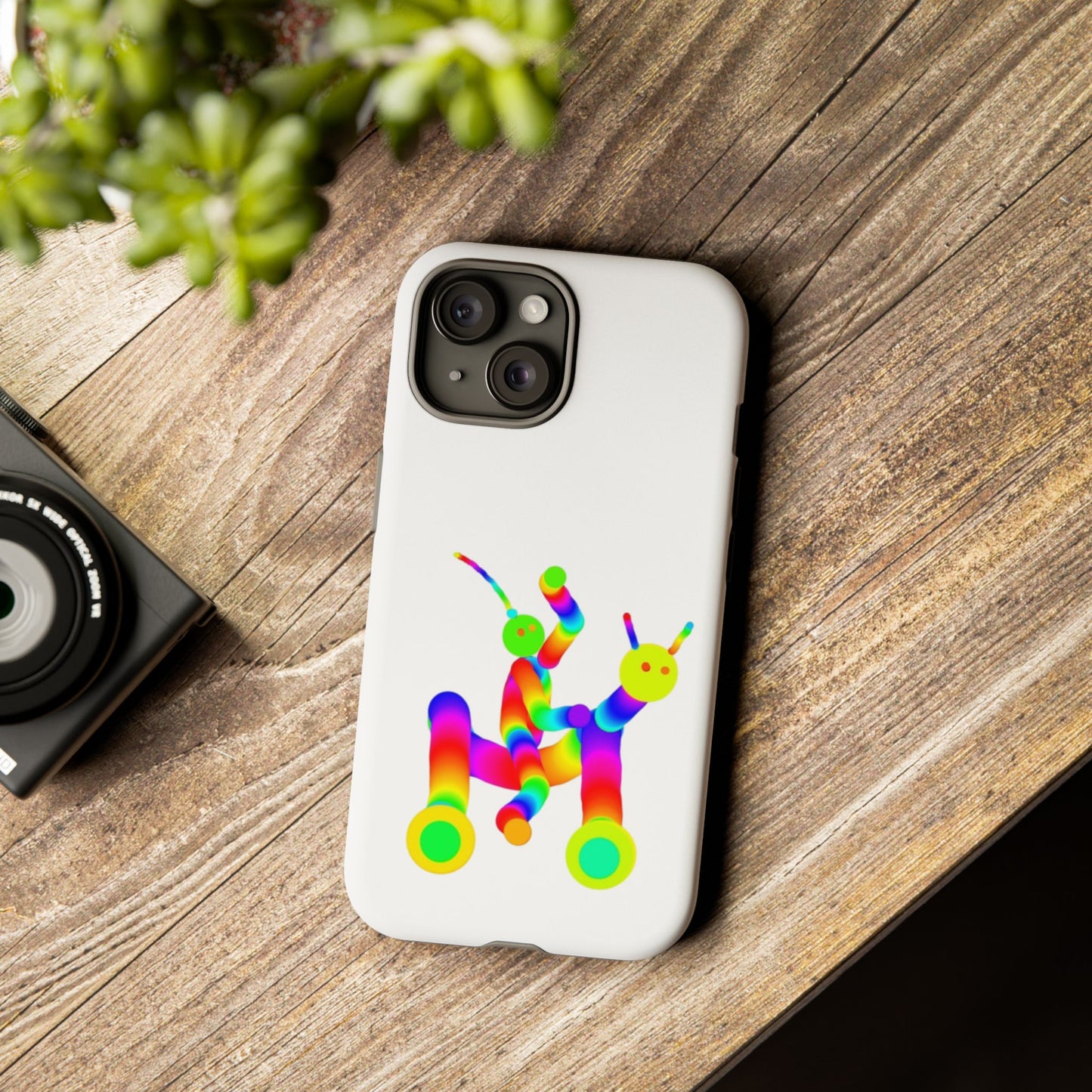 Marty Martians on Riding Robot / Phone Cases