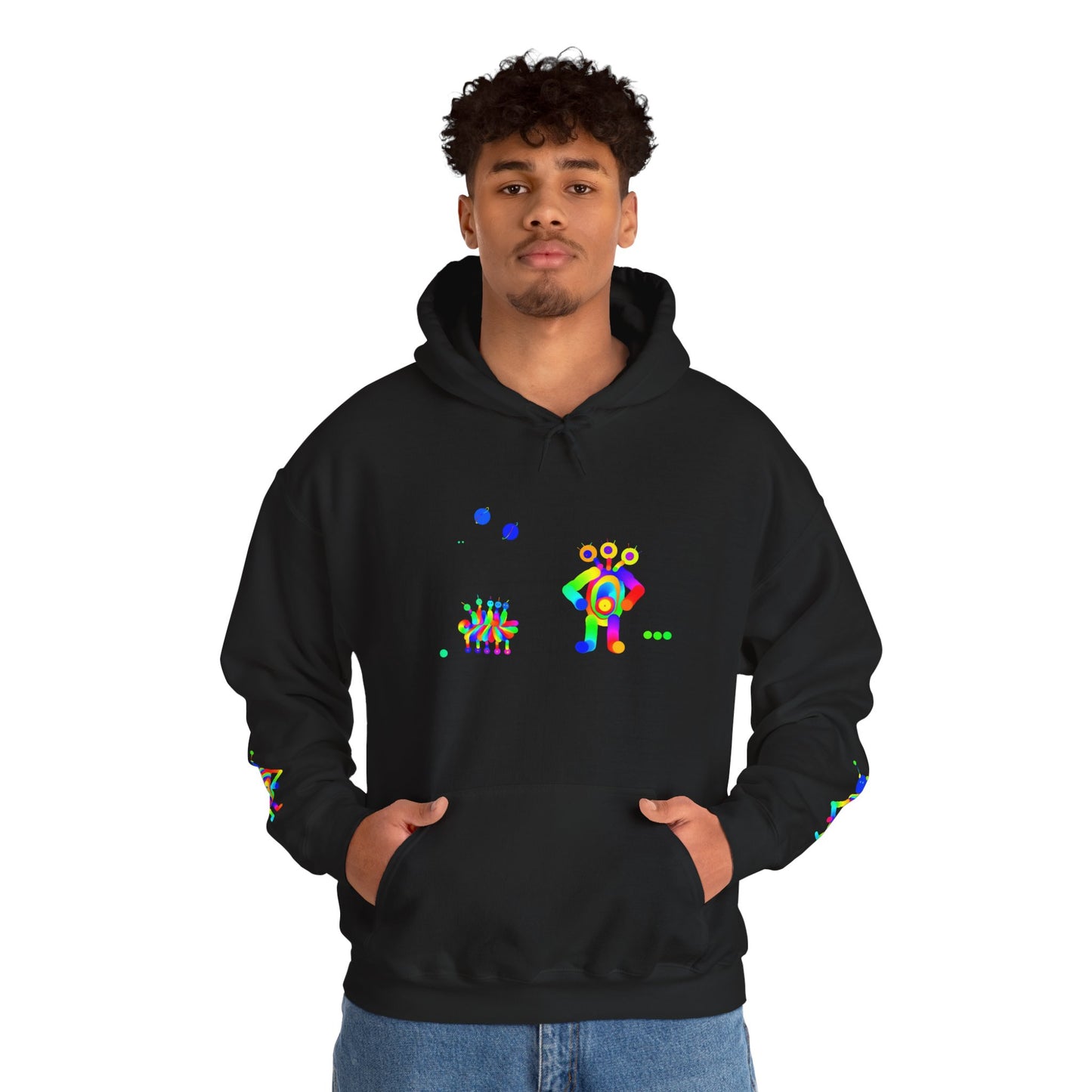 3 Headed Martian / Unisex Heavy Blend™ Hooded Sweatshirt