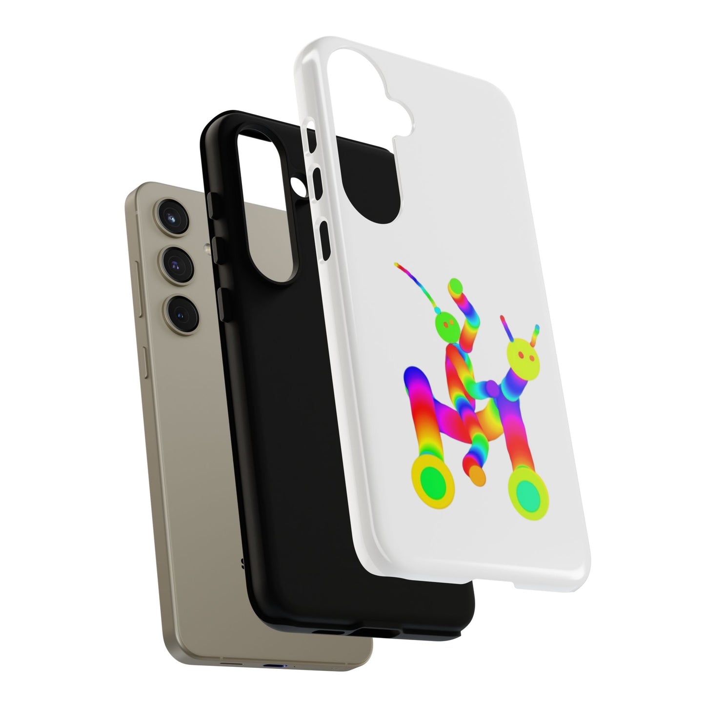 Marty Martians on Riding Robot / Phone Cases