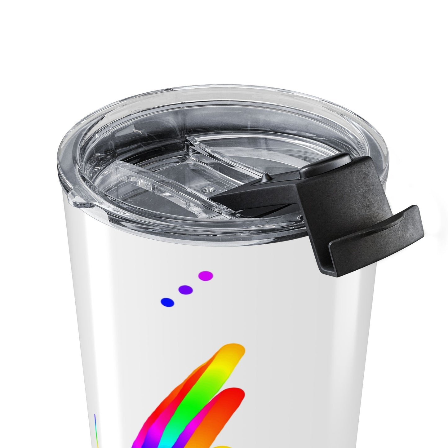 Marty Martian Butterfly  White Tumbler 20oz