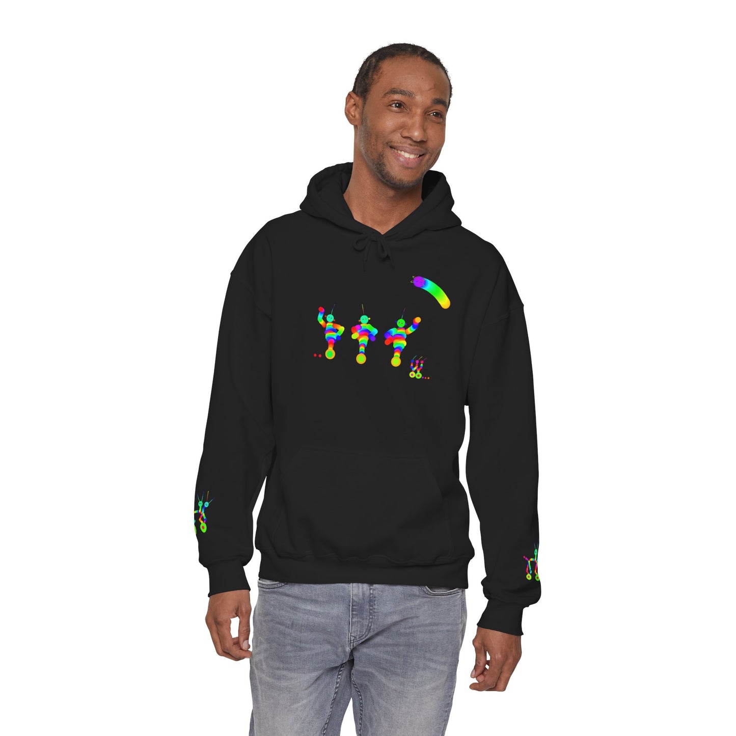 One Wheel Martians / Unisex Heavy Blend™ Hooded Sweatshirt