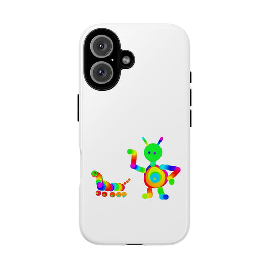 Martian with 5 Wheeled Friend / Phone Cases