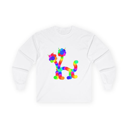 Marty Martians Double Headed Lion Adult Long Sleeve T ShirtUnisex Ultra Cotton Long Sleeve Tee