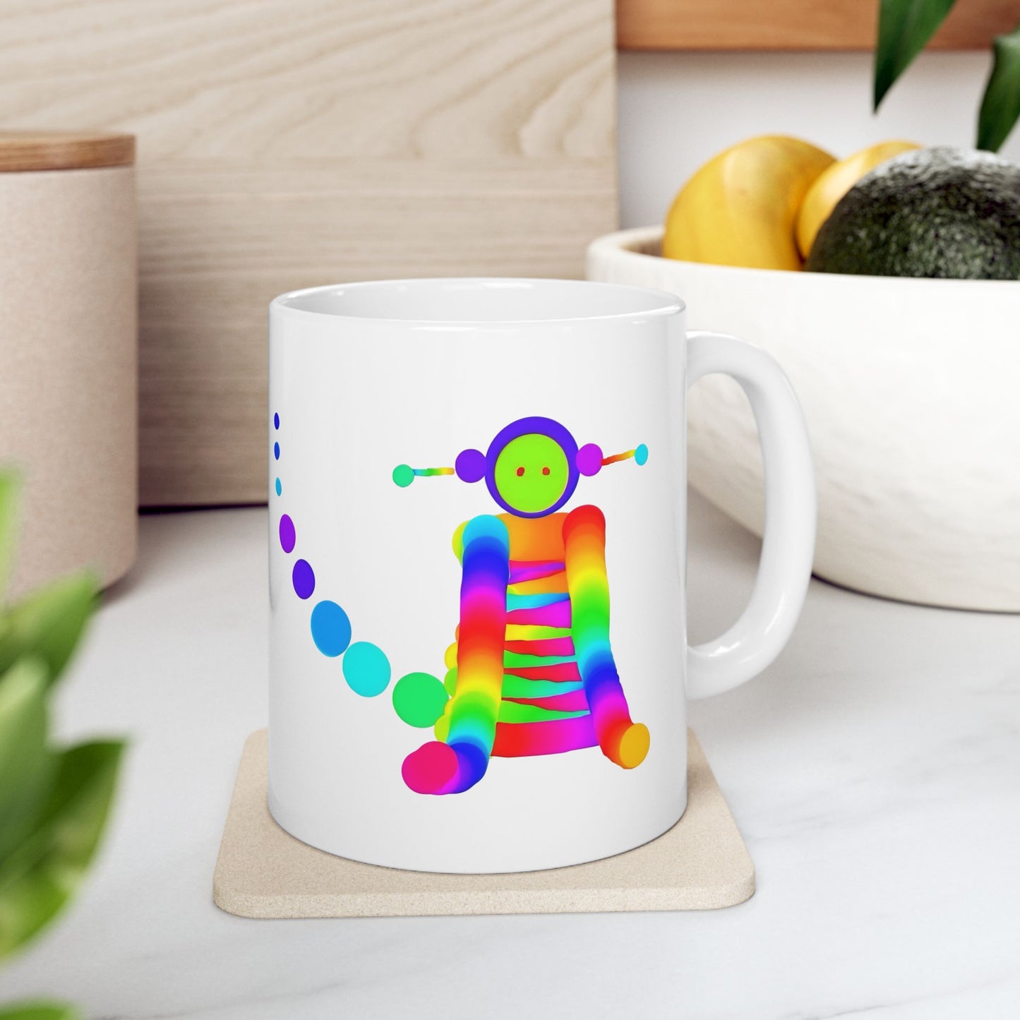 Martian Pet Ceramic Mug, (11oz, 15oz)