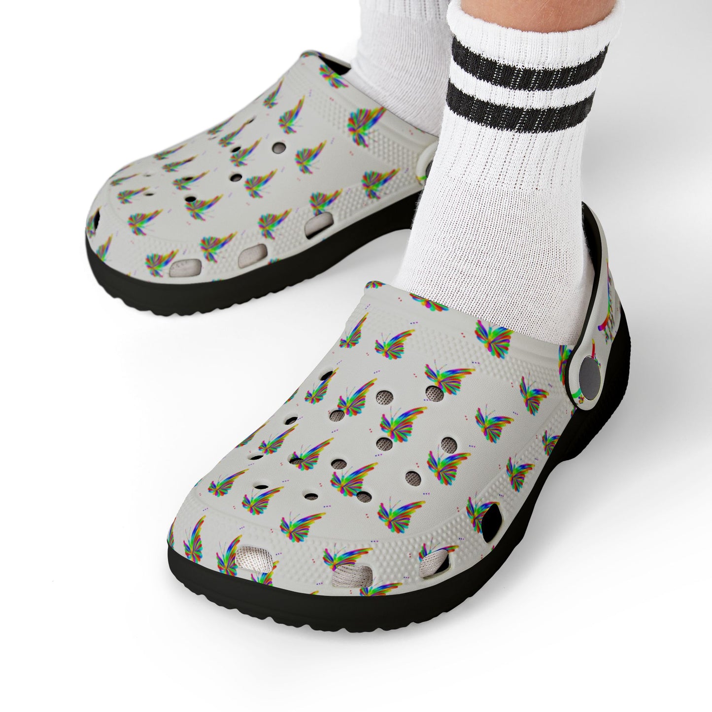 Marty Martian Butterfly / Kid's EVA Foam Clogs (AOP)