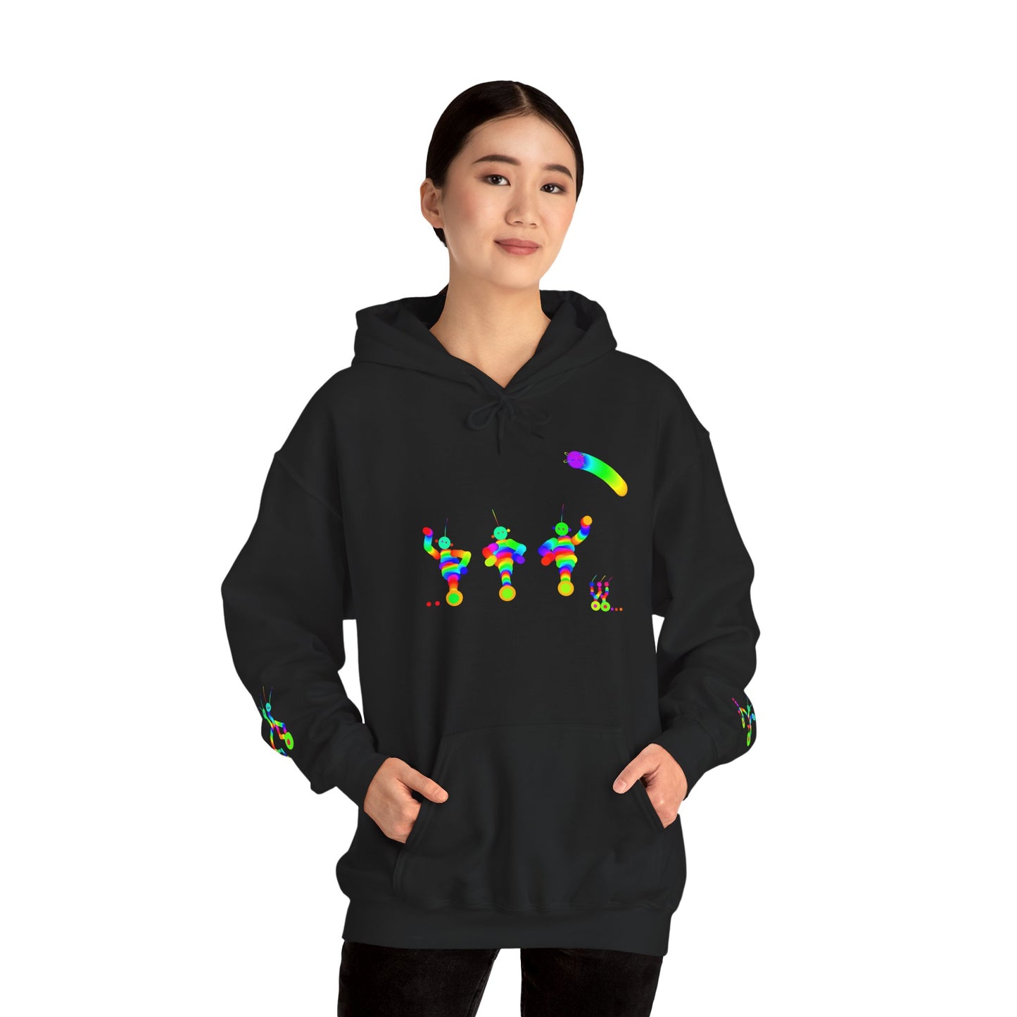 One Wheel Martians / Unisex Heavy Blend™ Hooded Sweatshirt
