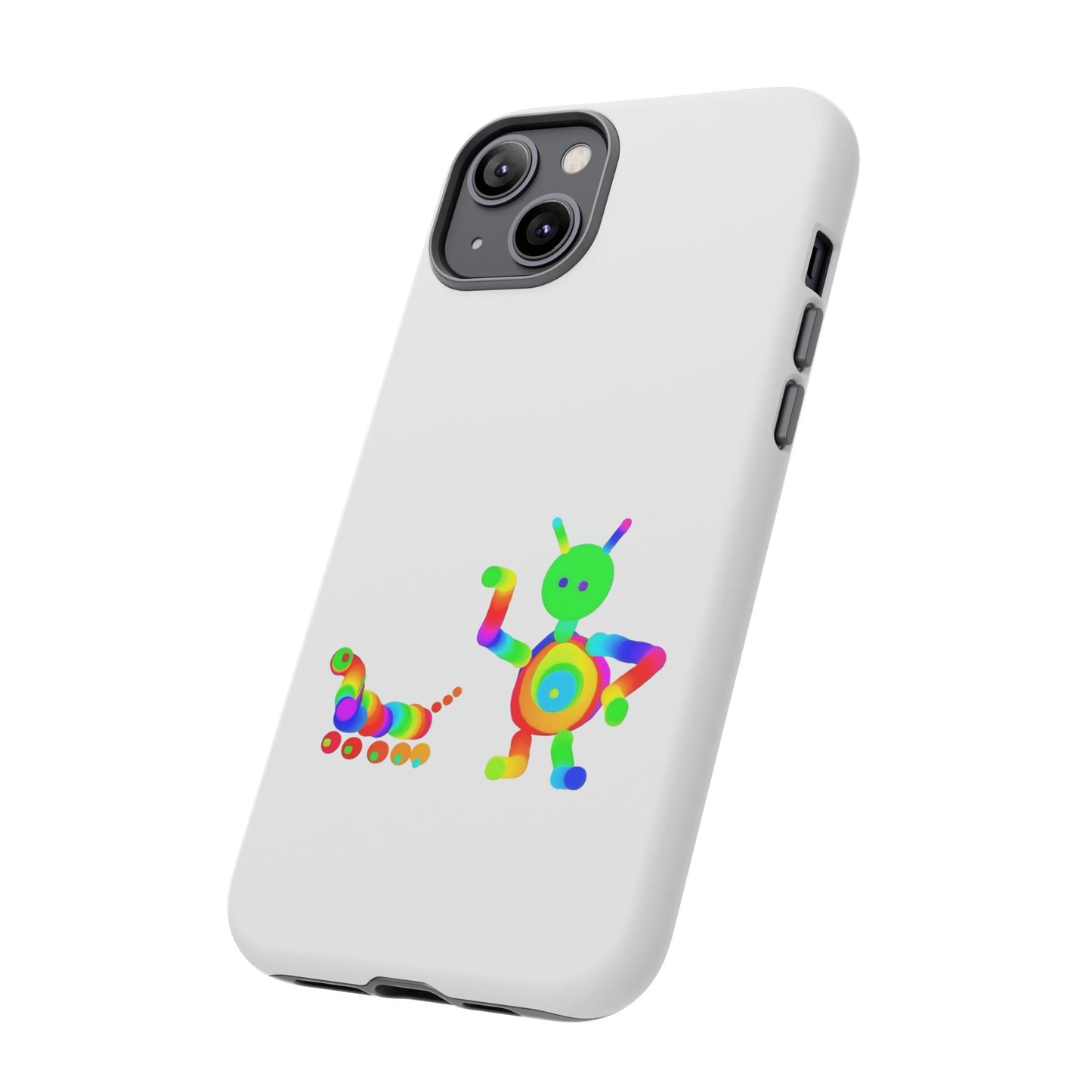 Martian with 5 Wheeled Friend / Phone Cases