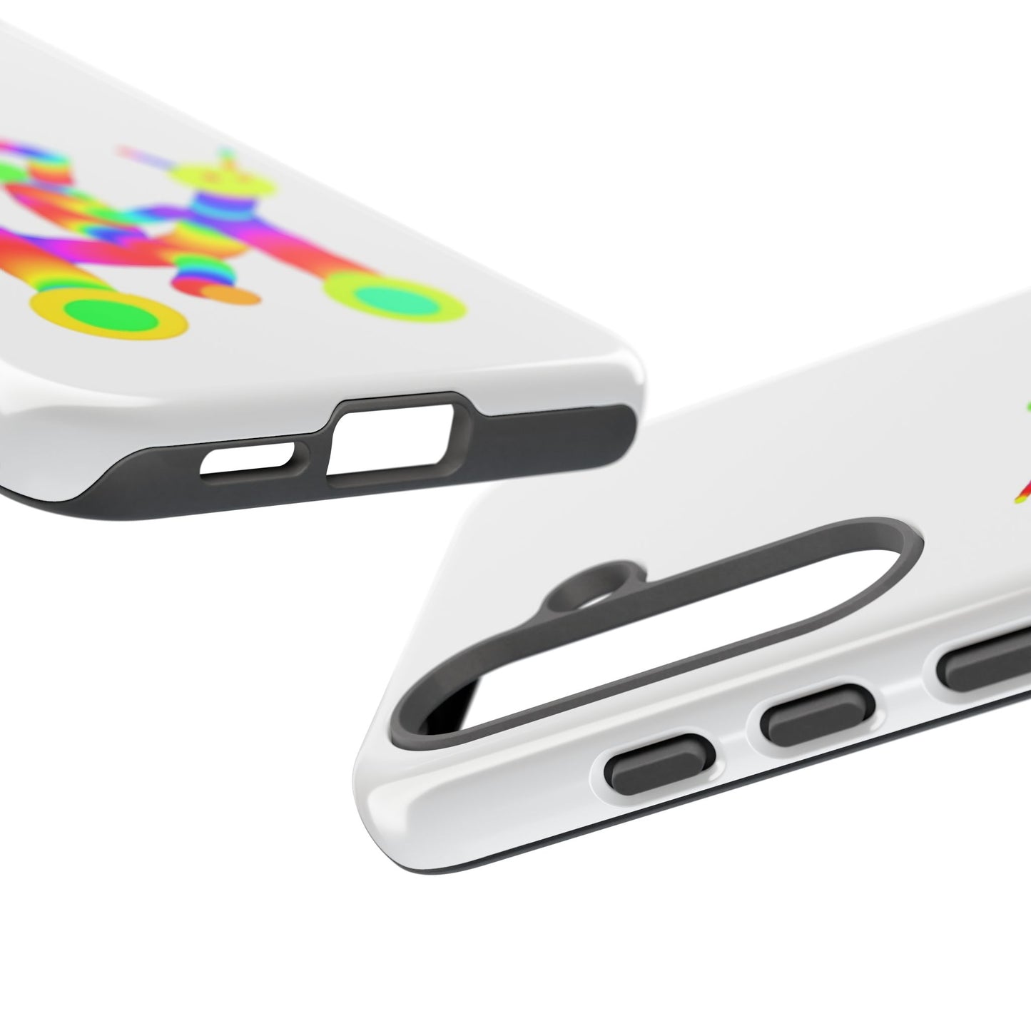 Marty Martians on Riding Robot / Phone Cases