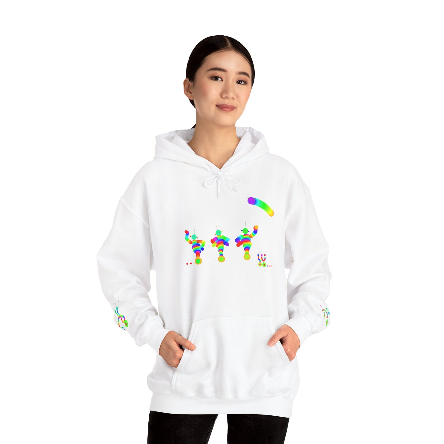 One Wheel Martians / Unisex Heavy Blend™ Hooded Sweatshirt