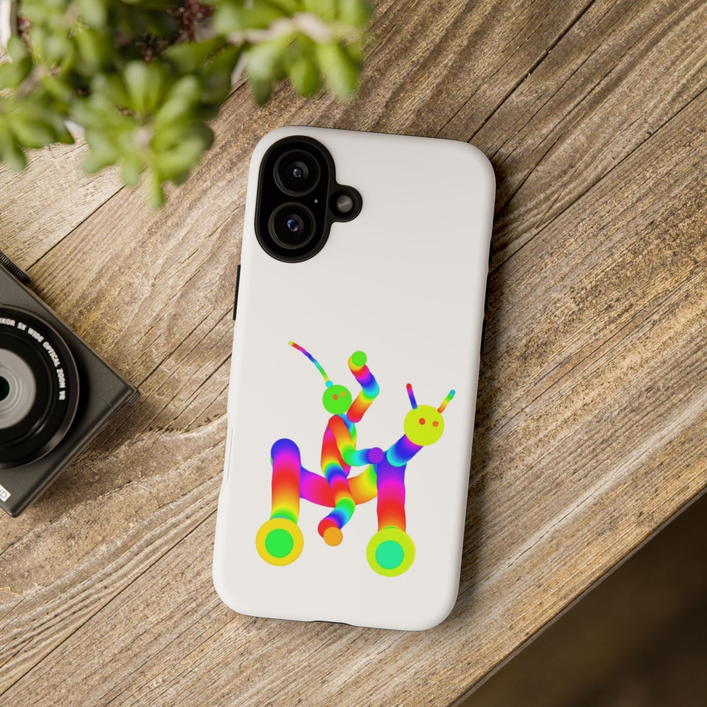 Marty Martians on Riding Robot / Phone Cases