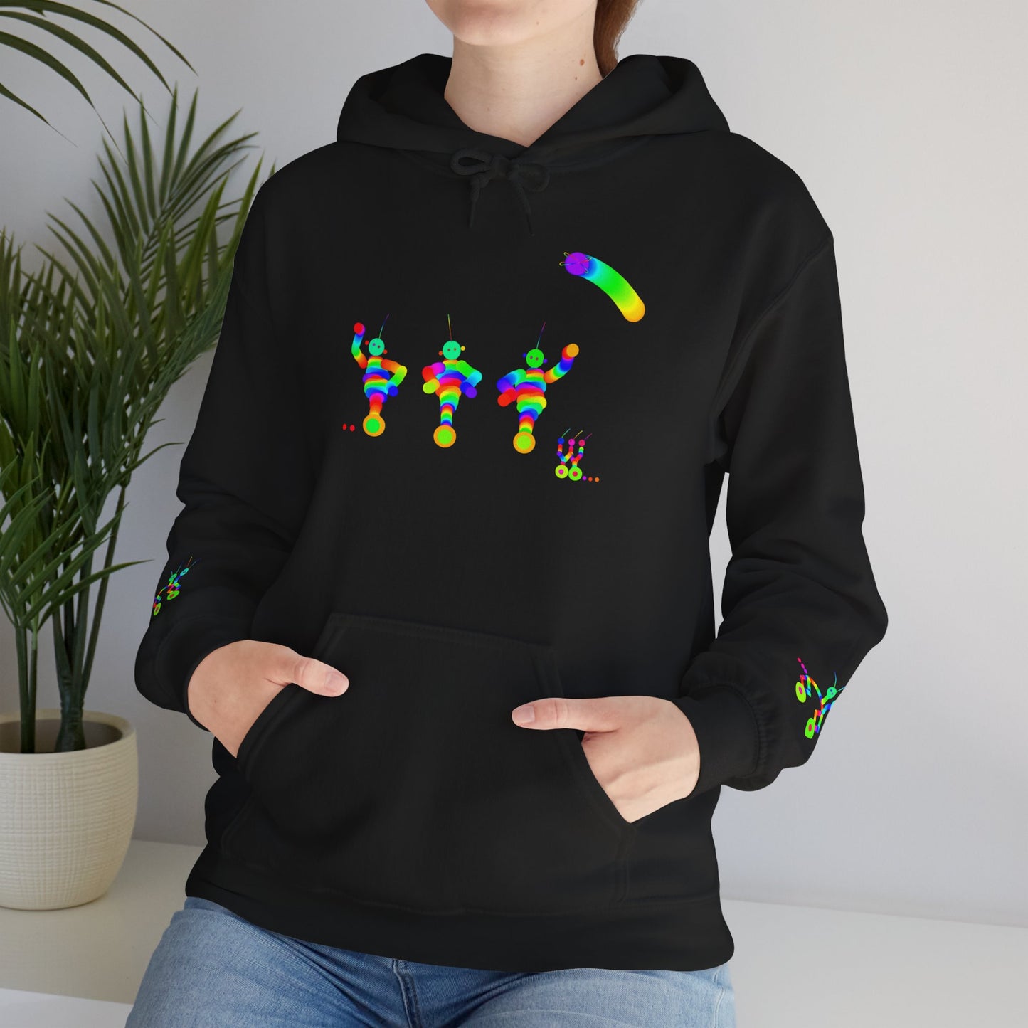One Wheel Martians / Unisex Heavy Blend™ Hooded Sweatshirt