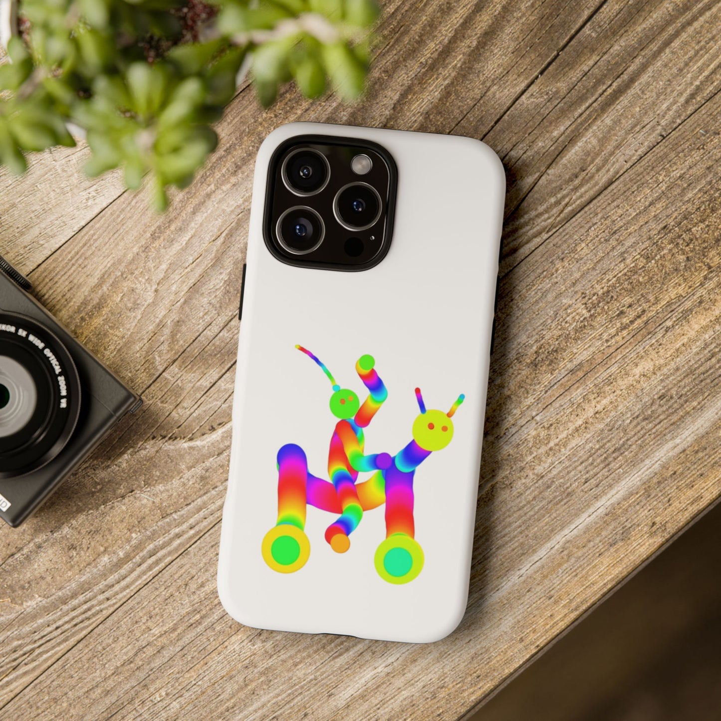 Marty Martians on Riding Robot / Phone Cases