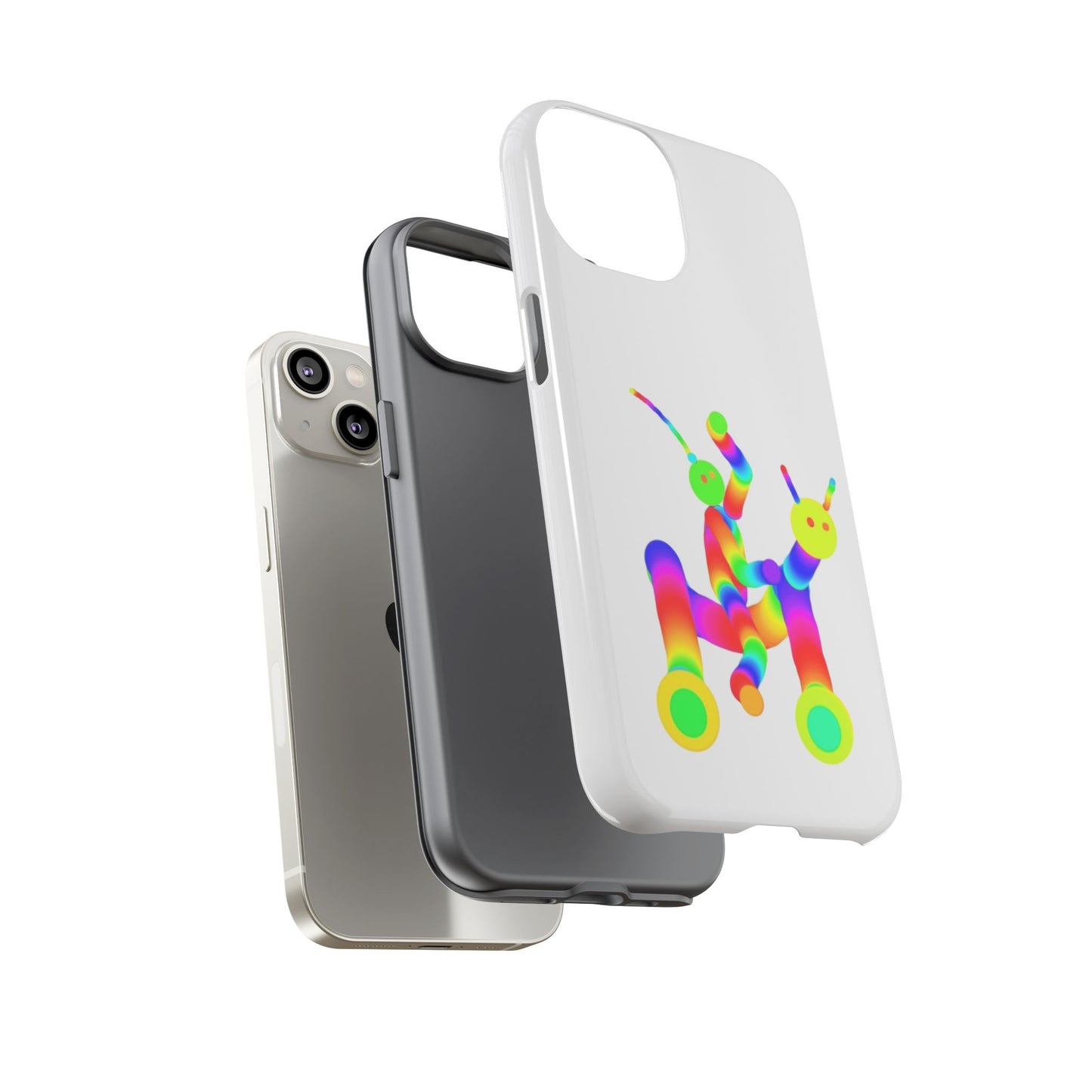 Marty Martians on Riding Robot / Phone Cases