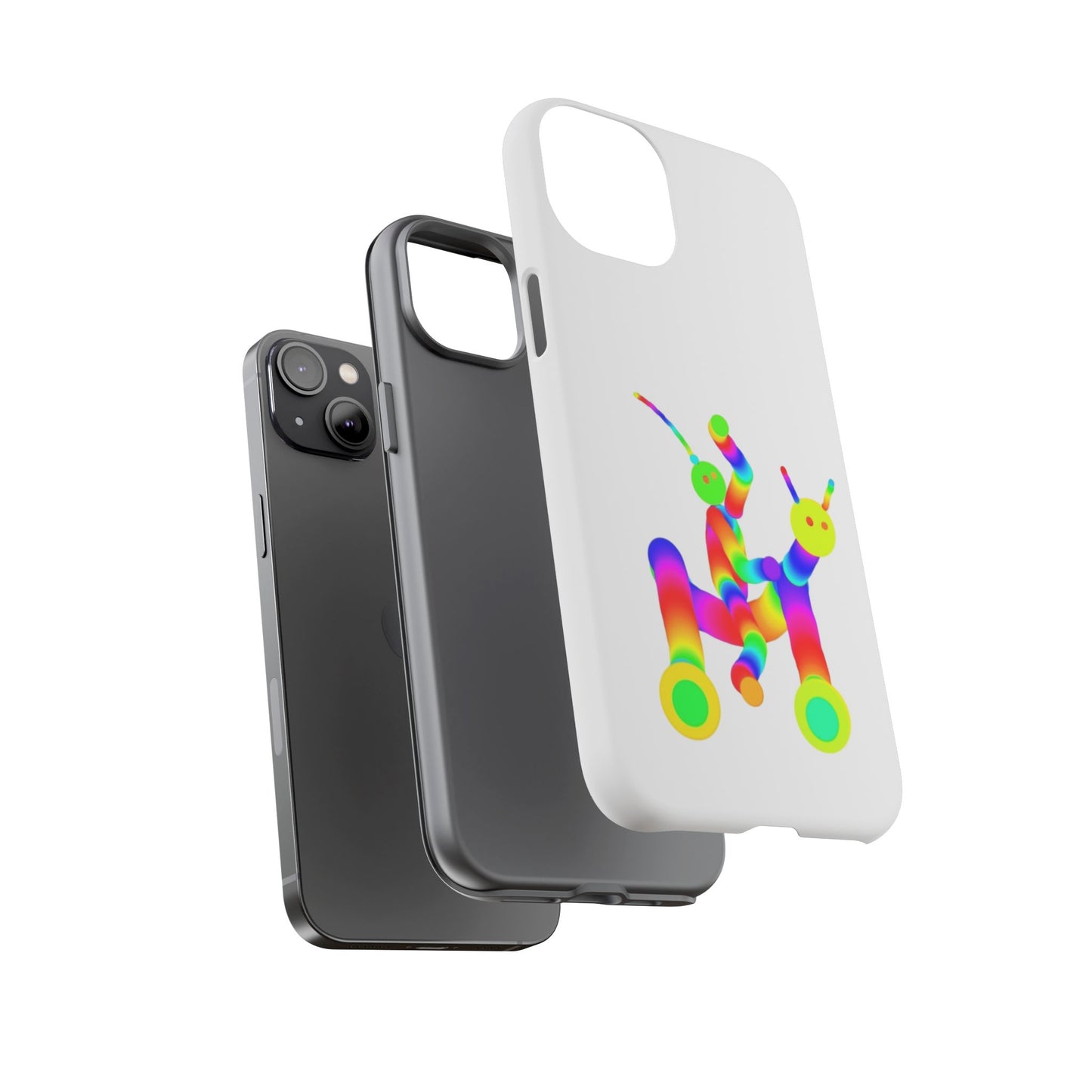 Marty Martians on Riding Robot / Phone Cases