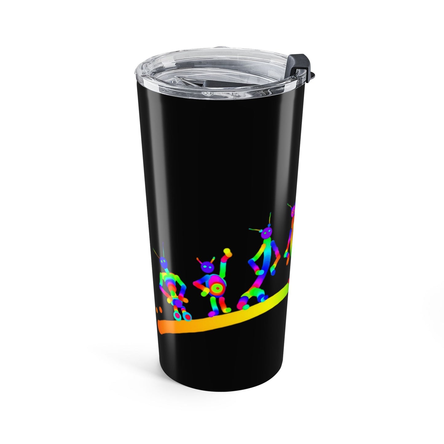 Marty Martins Logo Black Tumbler 20oz