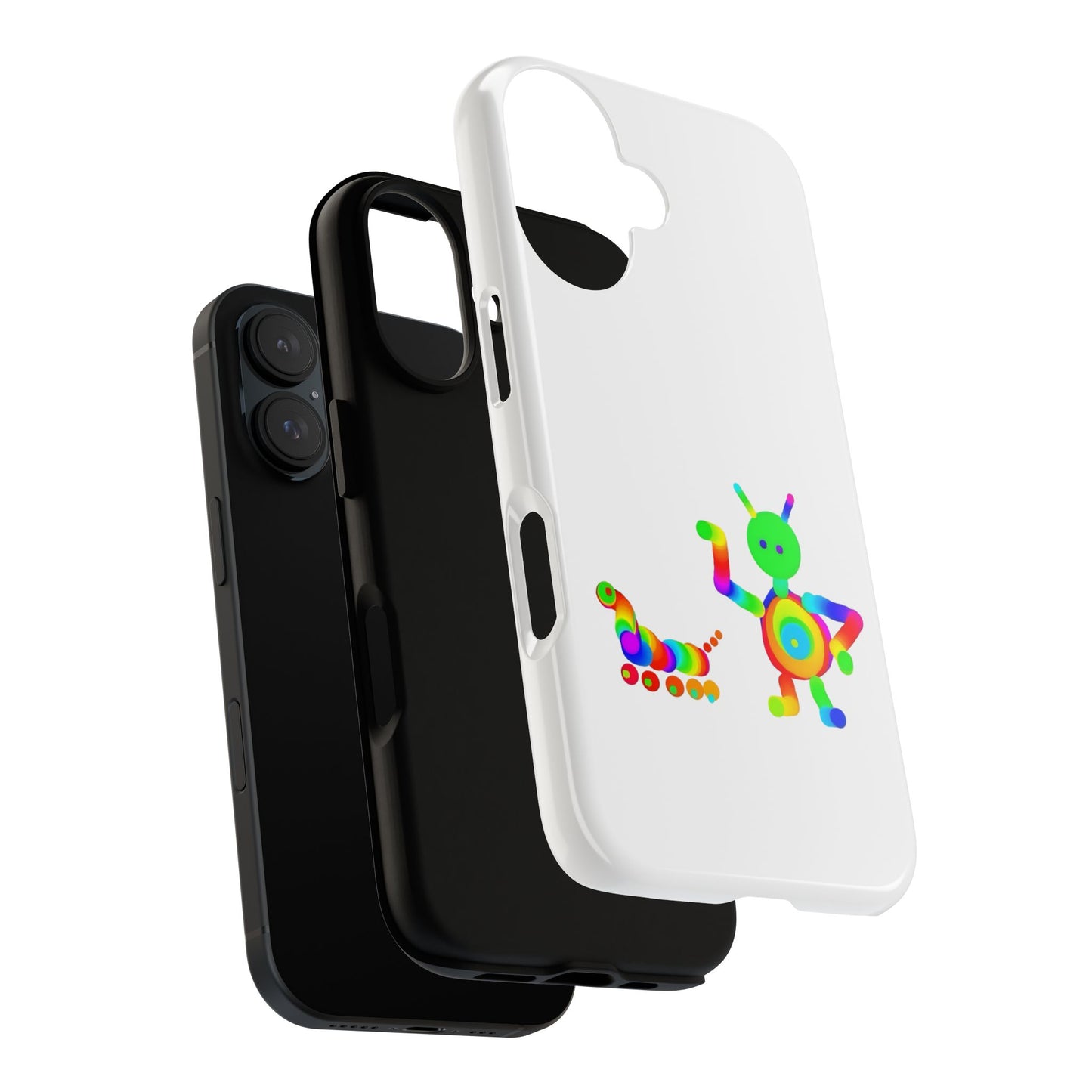 Martian with 5 Wheeled Friend / Phone Cases