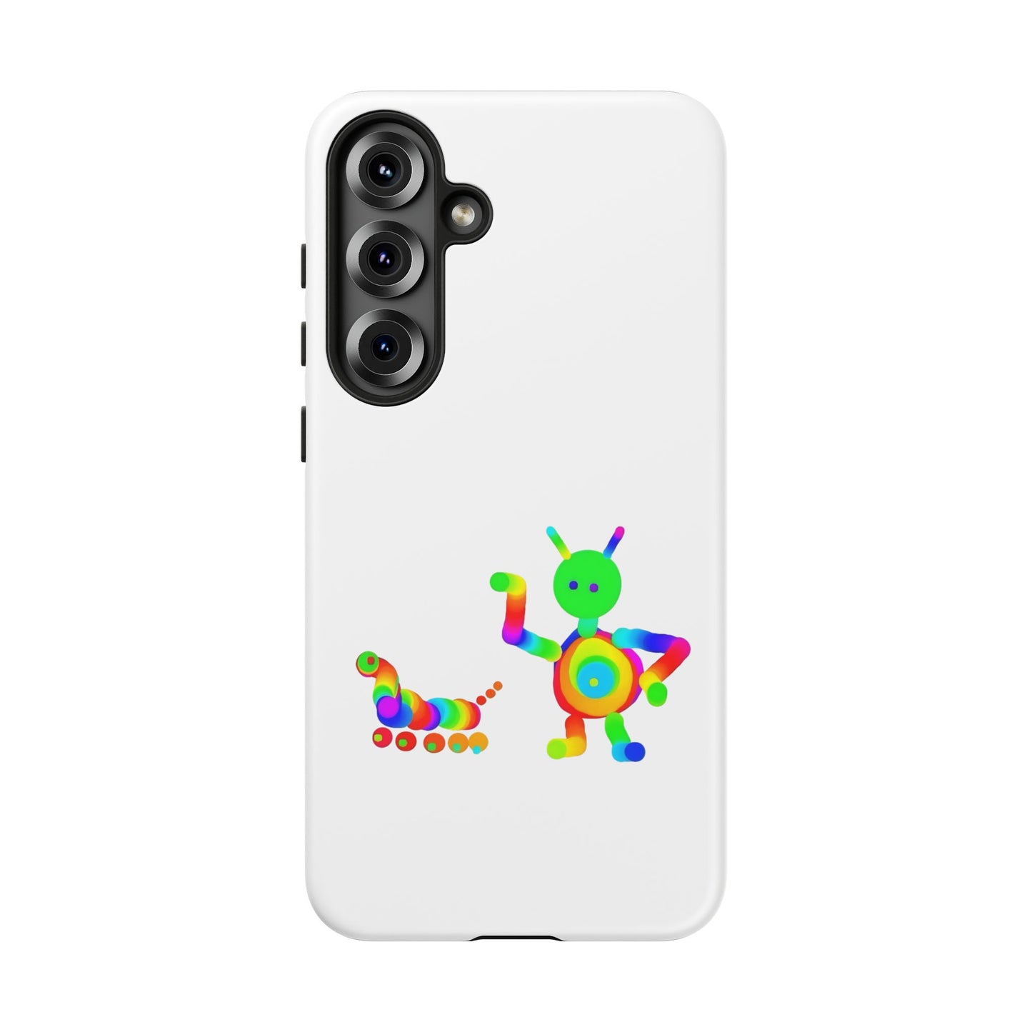 Martian with 5 Wheeled Friend / Phone Cases