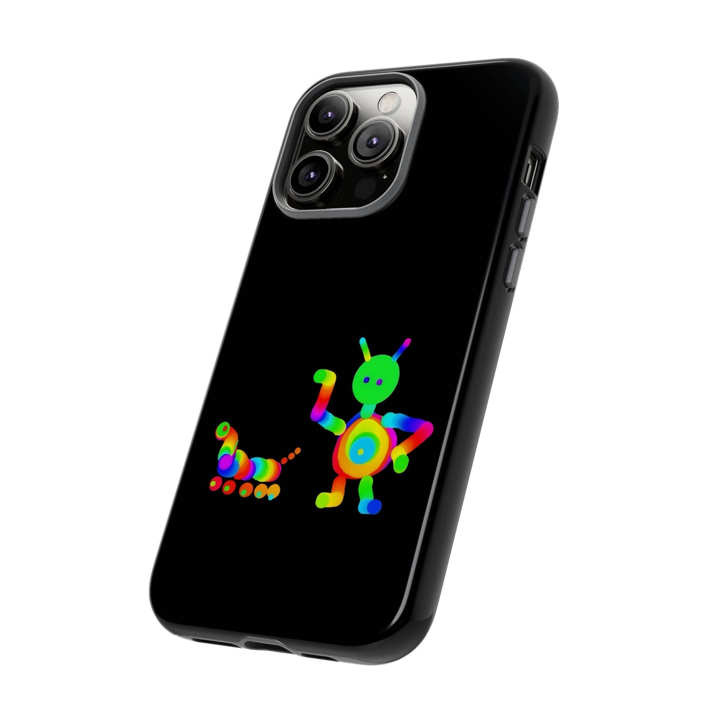 Martian with 5 Wheeled Friend / Phone Cases