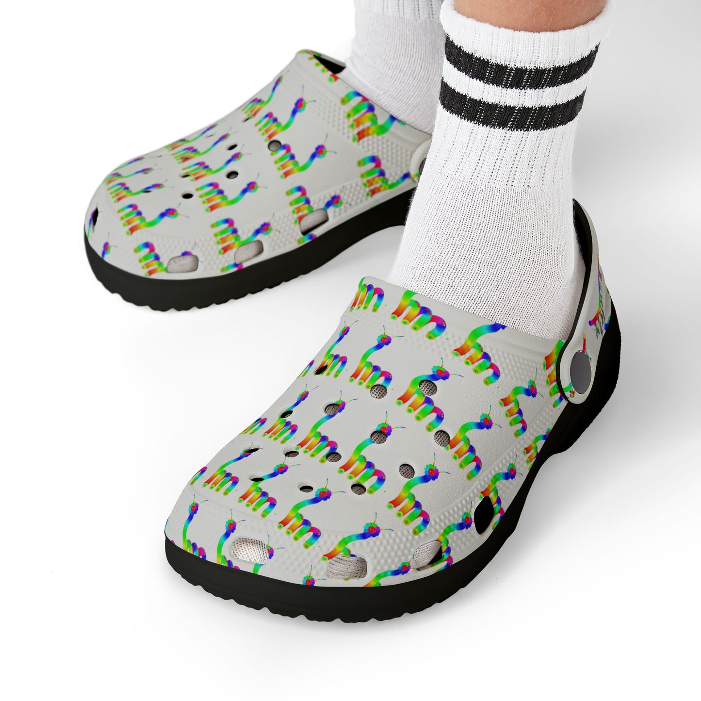 Marty Martians Critter / Kid's EVA Foam Clogs (AOP)