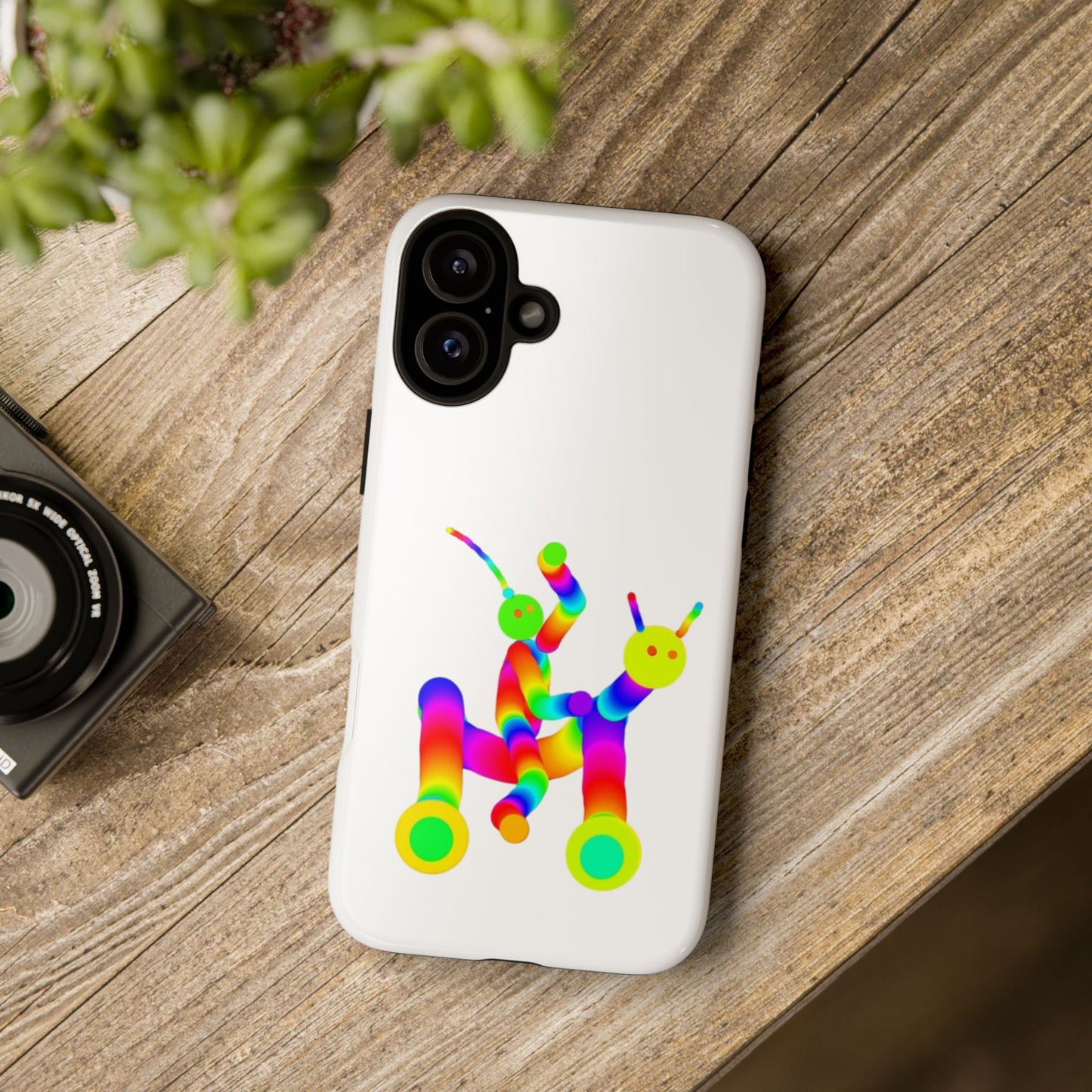Marty Martians on Riding Robot / Phone Cases